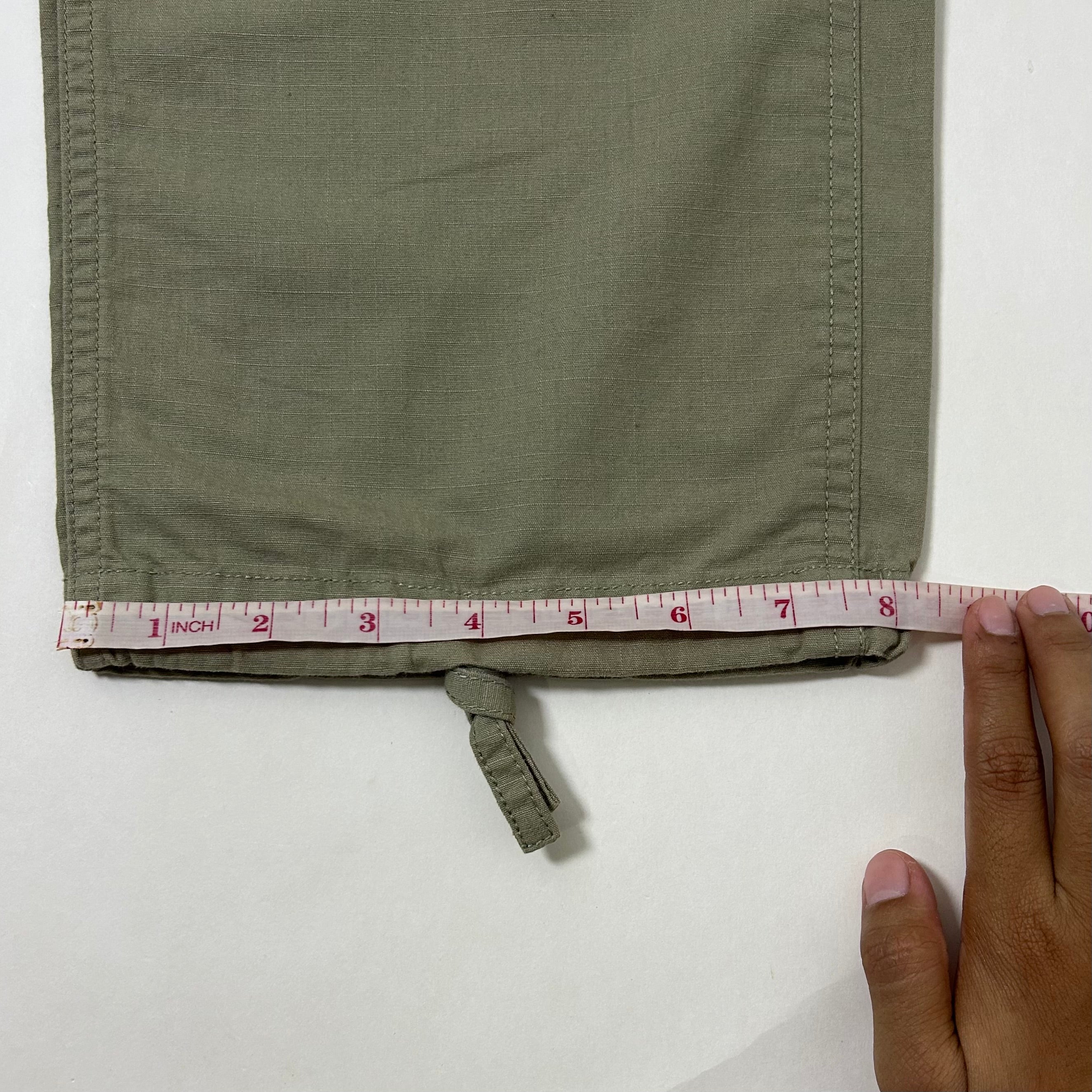 Stussy Cargo Ripstop Pants in Olive Green (Size 32)