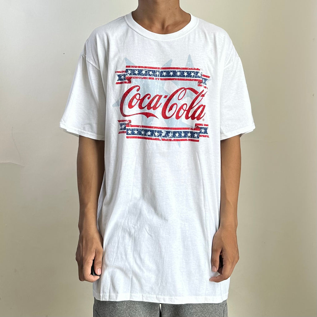 FOTL Coca-Cola T-shirt in White (Size Large)