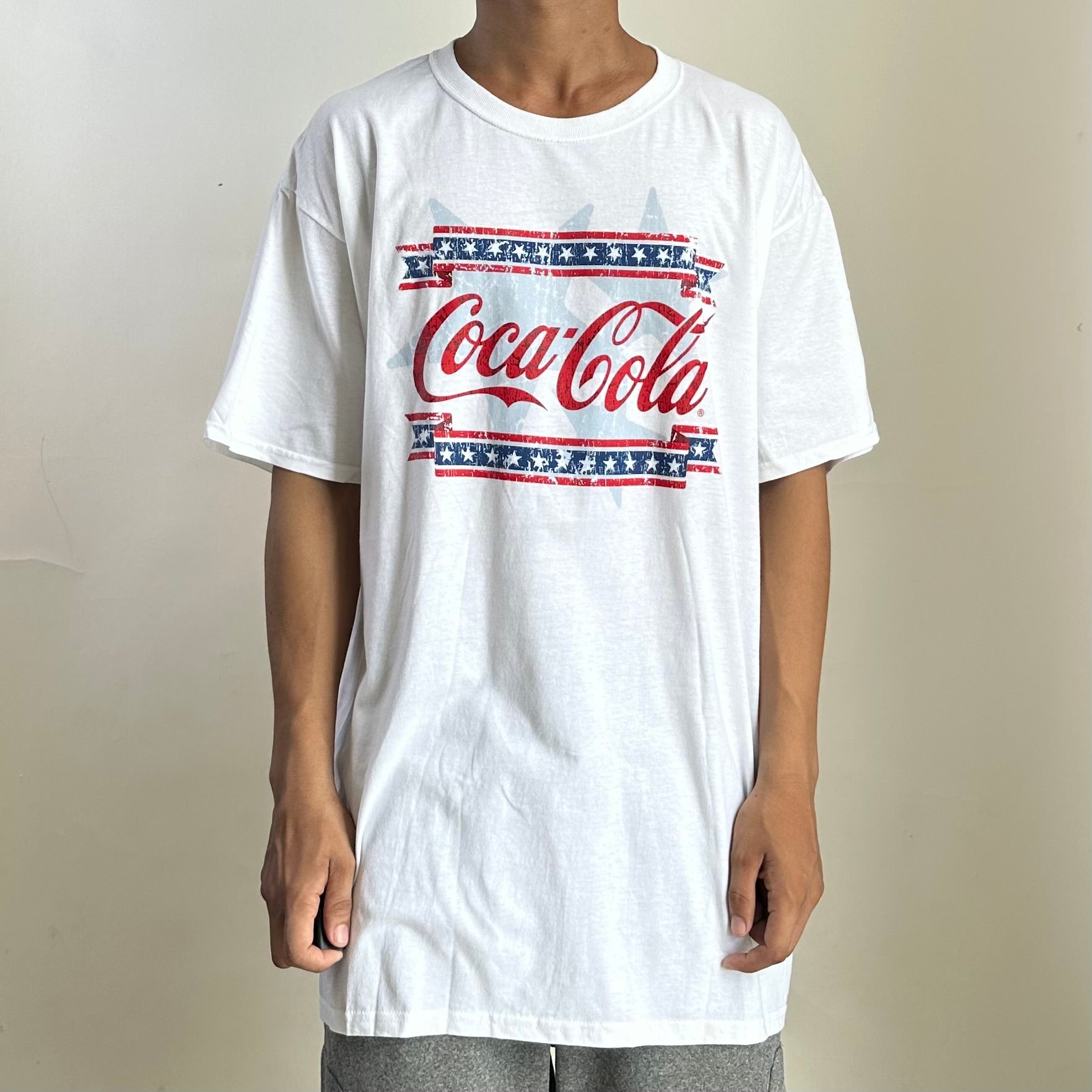 FOTL Coca-Cola T-shirt in White (Size Large)