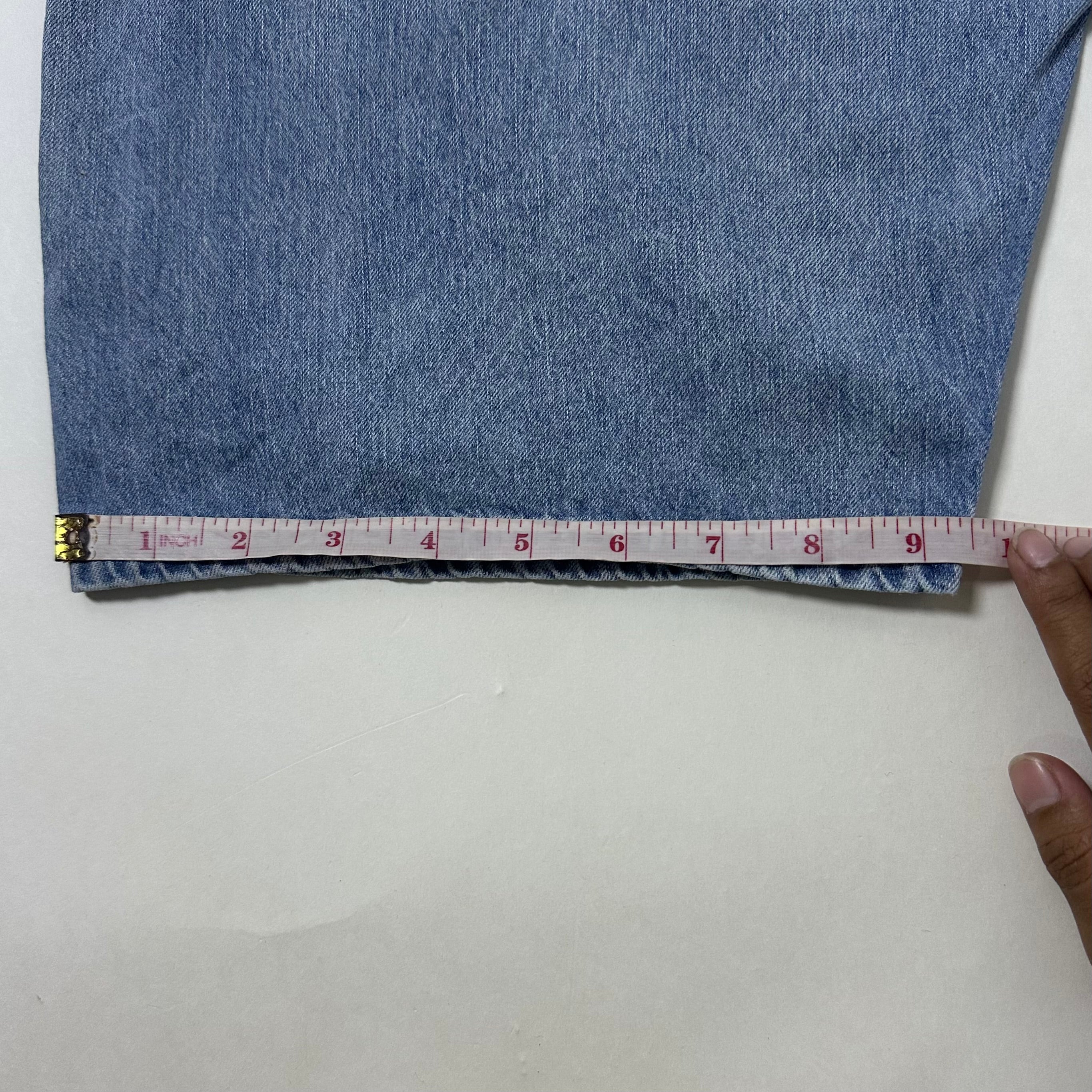 Levi’s Premium 505 Denim Wash Blue Shorts (Size 34) - SOLD