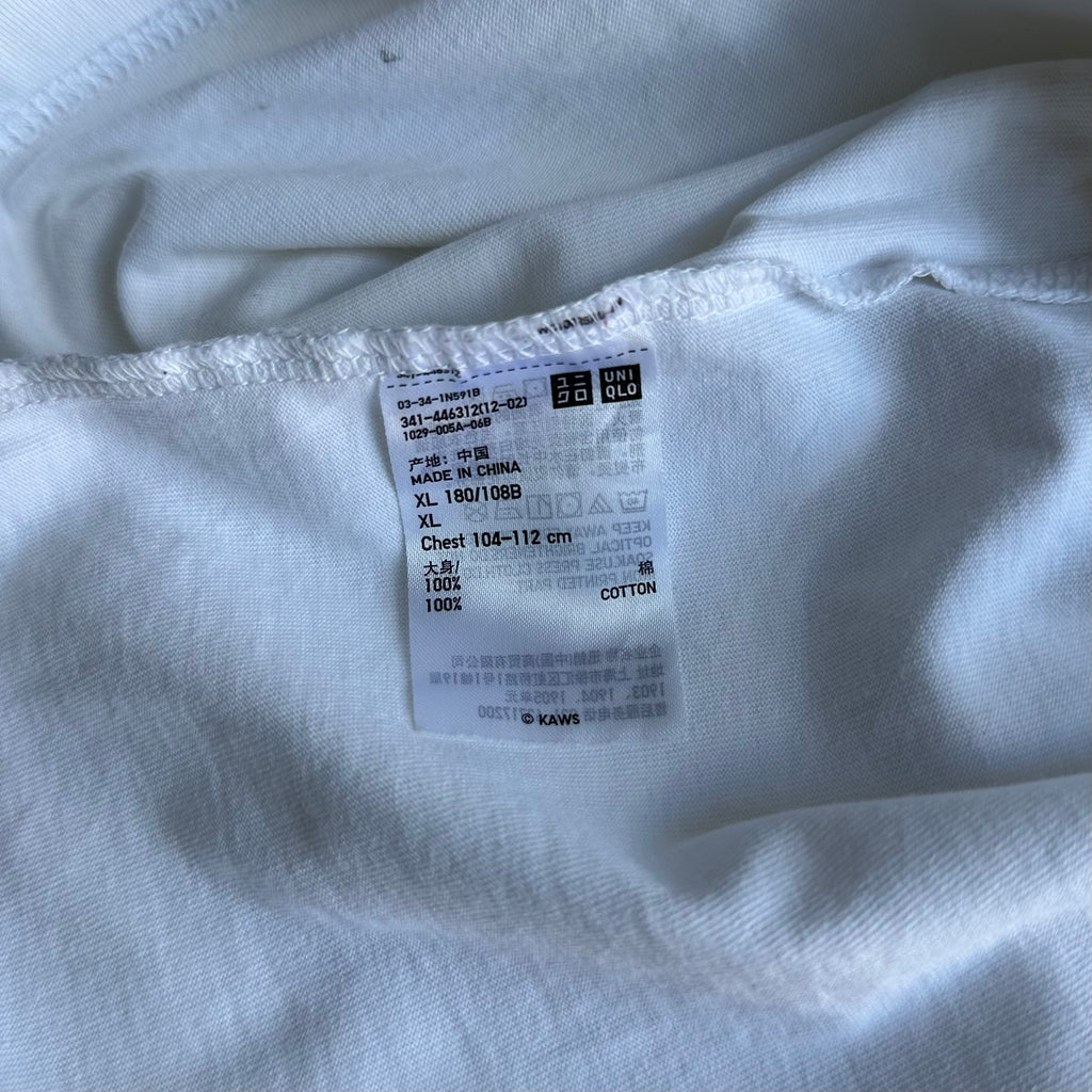 KAWS x Uniqlo Tokyo First T-shirt in White (XL) - SOLD