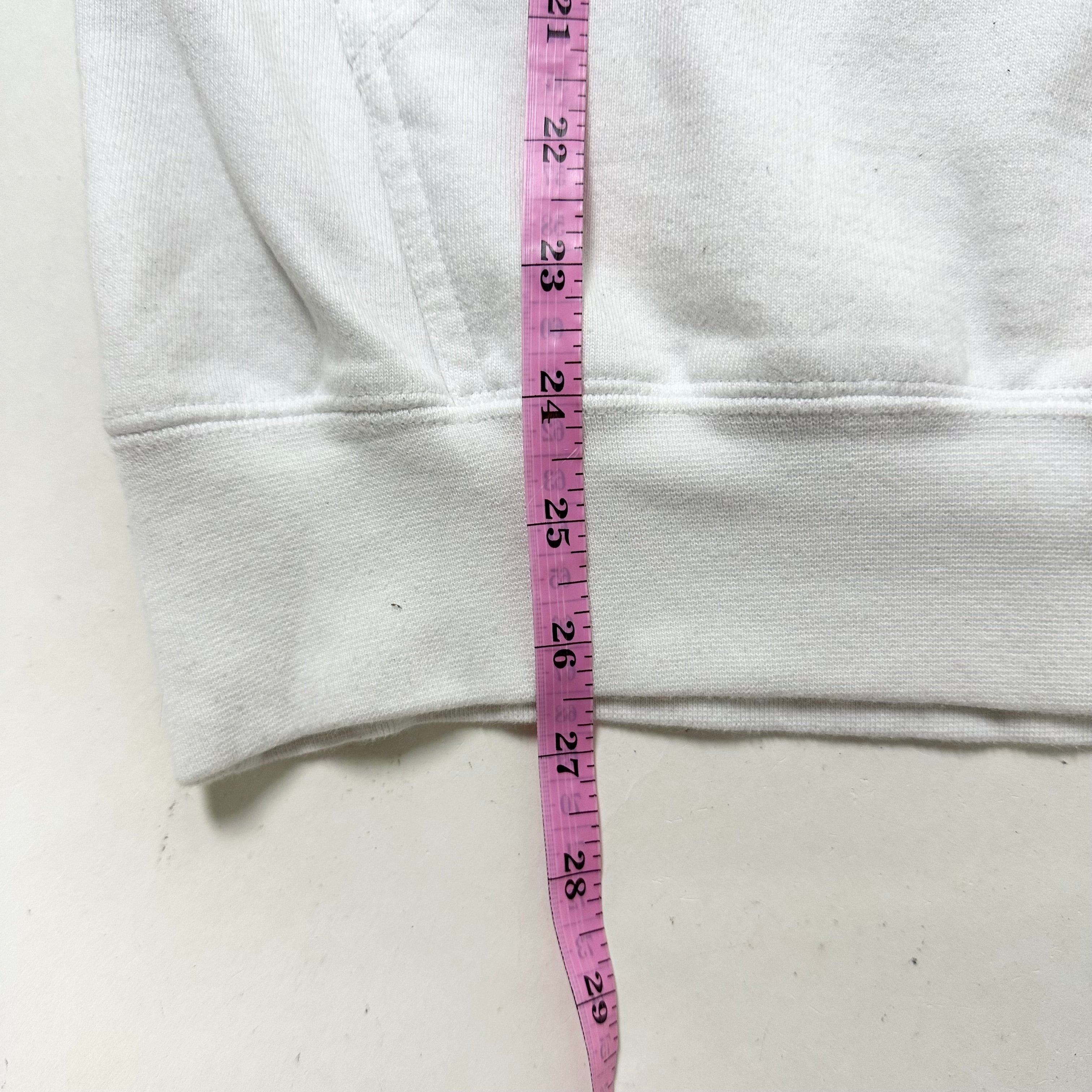 Stussy Been Trill 8 Ball Hoodie Jacket in White (Size Medium)