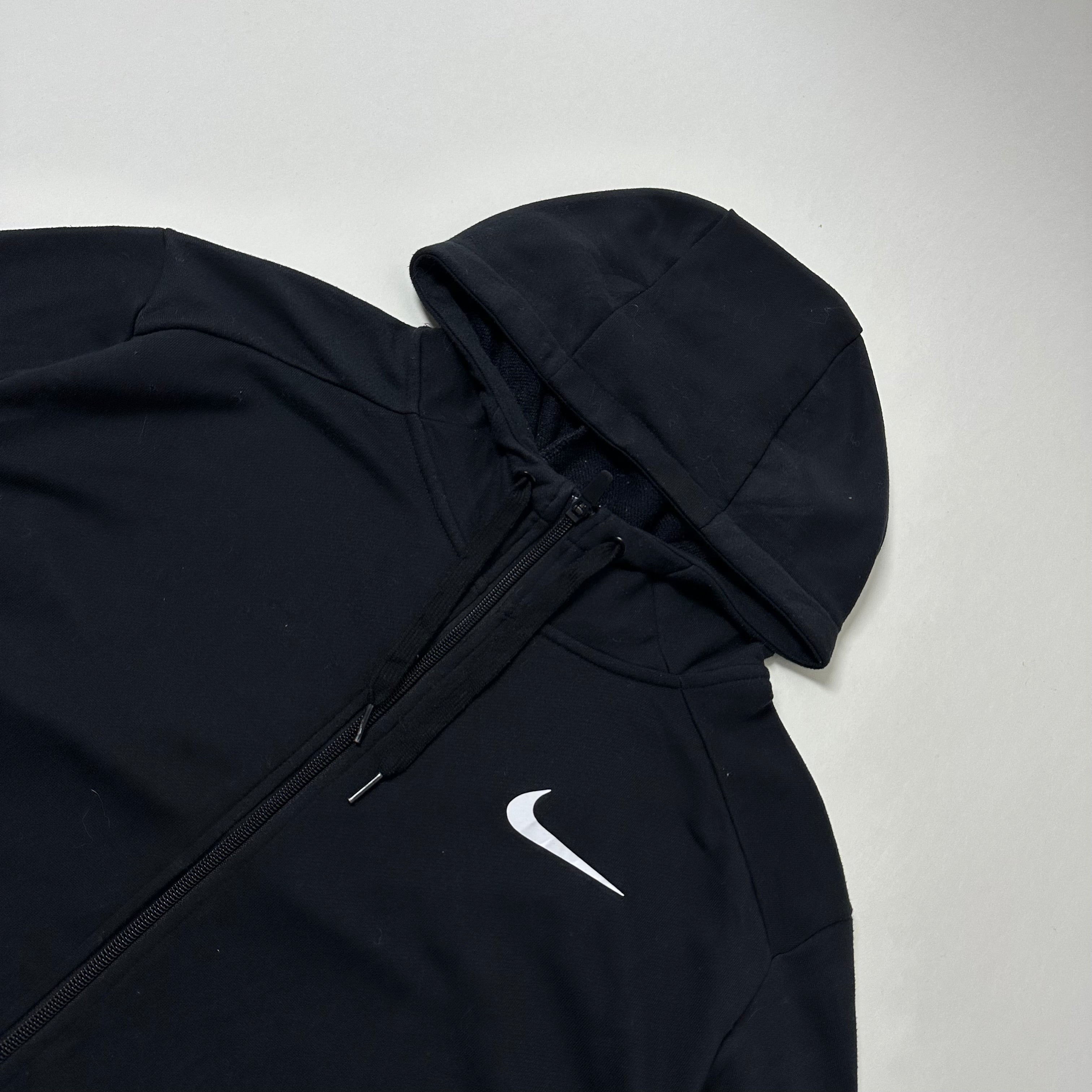 Nike Zip-up Hoodie Jacket in Black (Size 2XL)