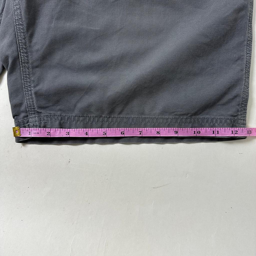 Carhartt B147 Original Fit Carpenter Shorts in Fatigue/Gray (Size 38)