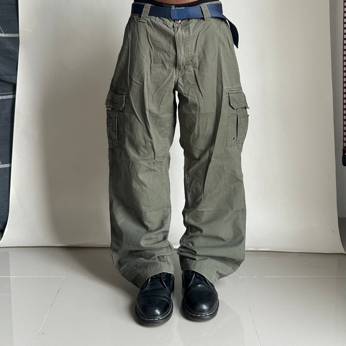 Red Head Cargo Pants in Olive Green (Size 36)