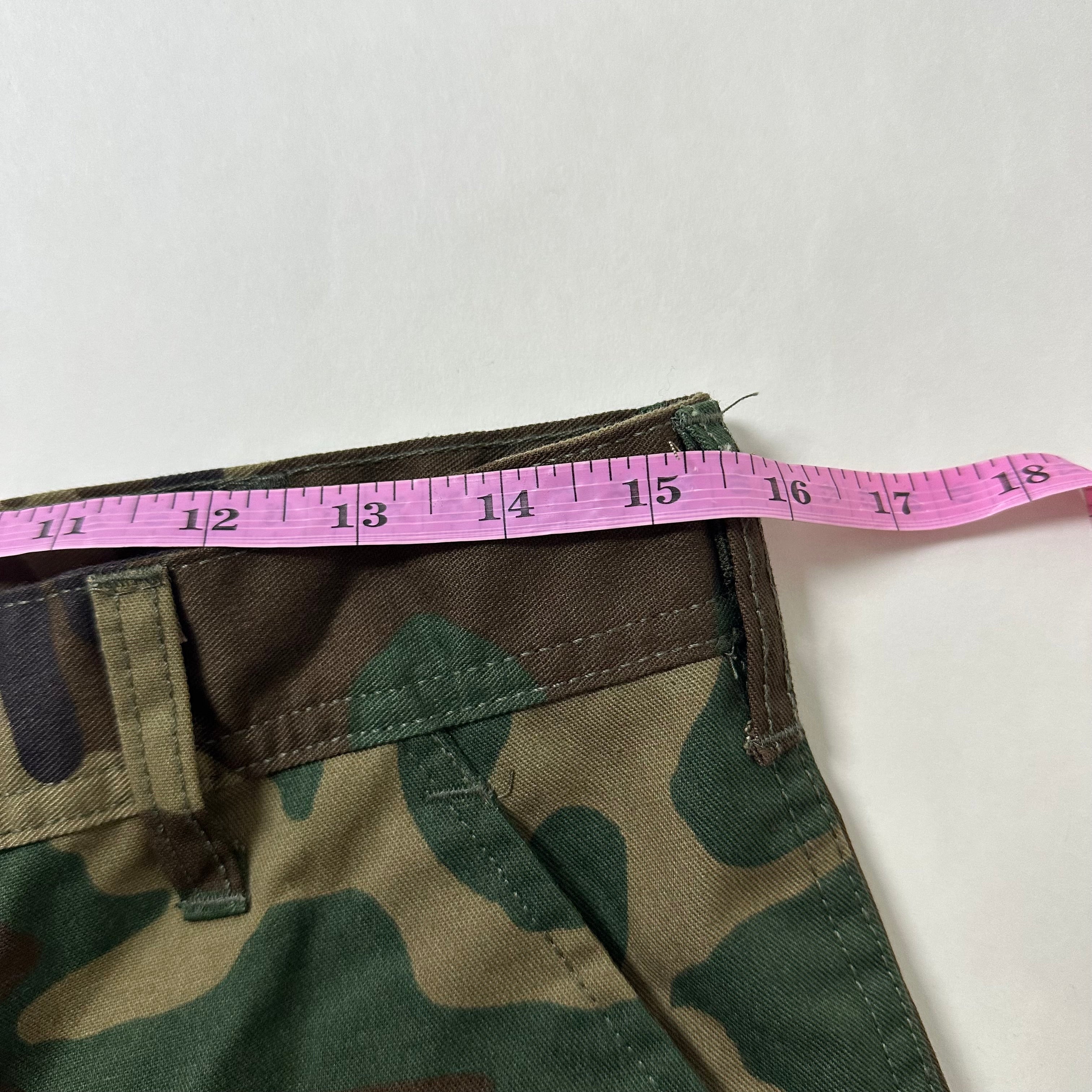Rotcho Cargo Pants in Woodland Camo (Size 27-31)