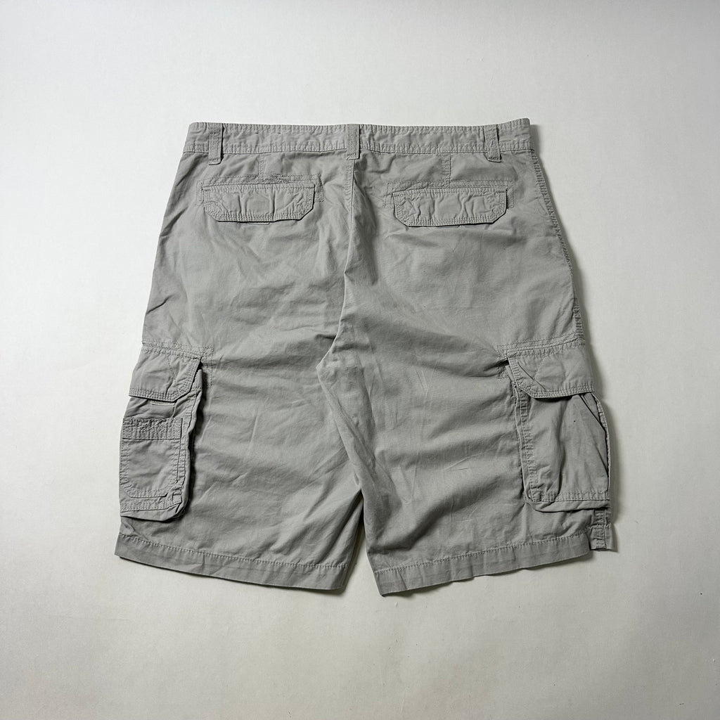 Big Sky Cargo Shorts in Light Gray (Size 36) — SOLD