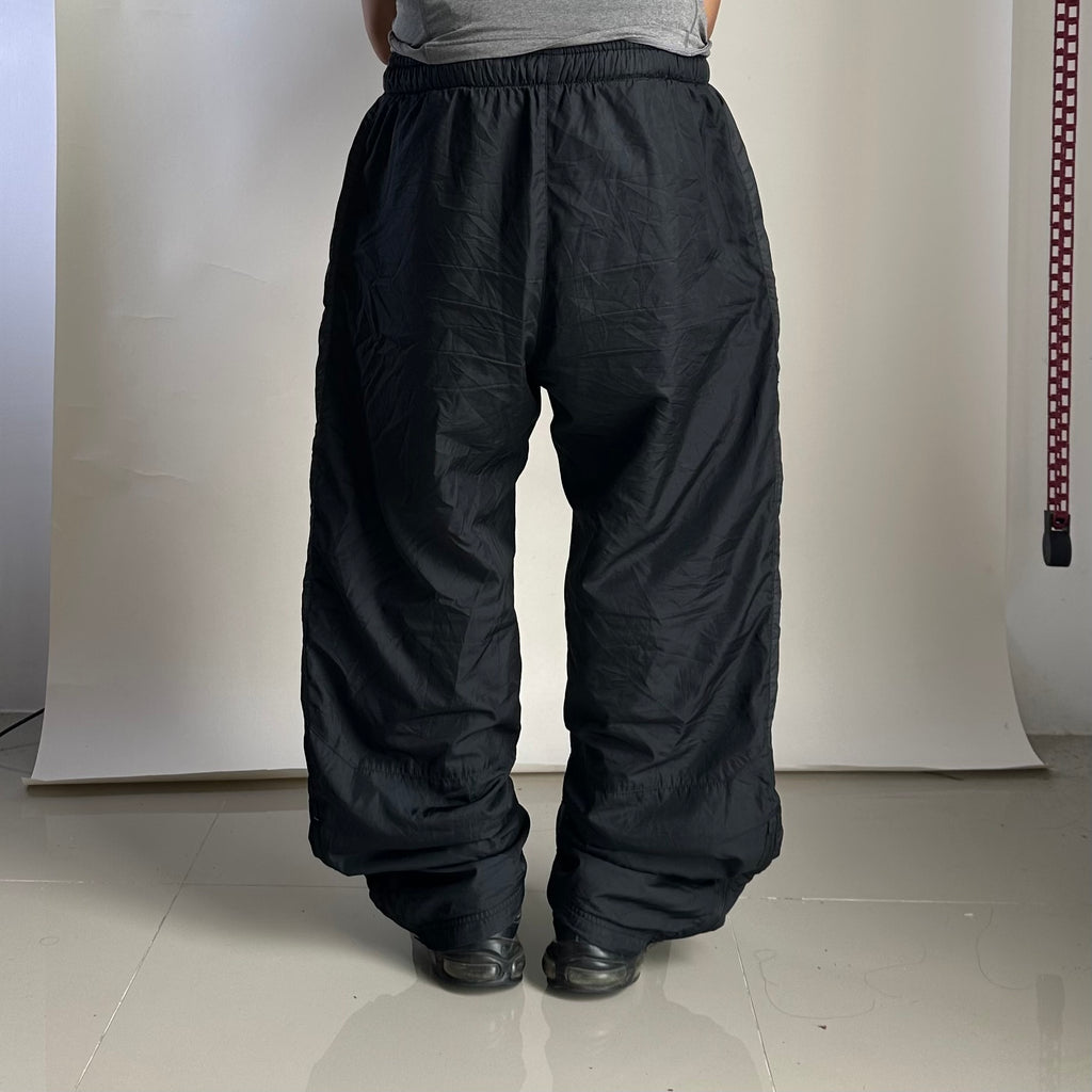 NIKE Embroidery Swoosh Track Pants in Black (Size 28-38)