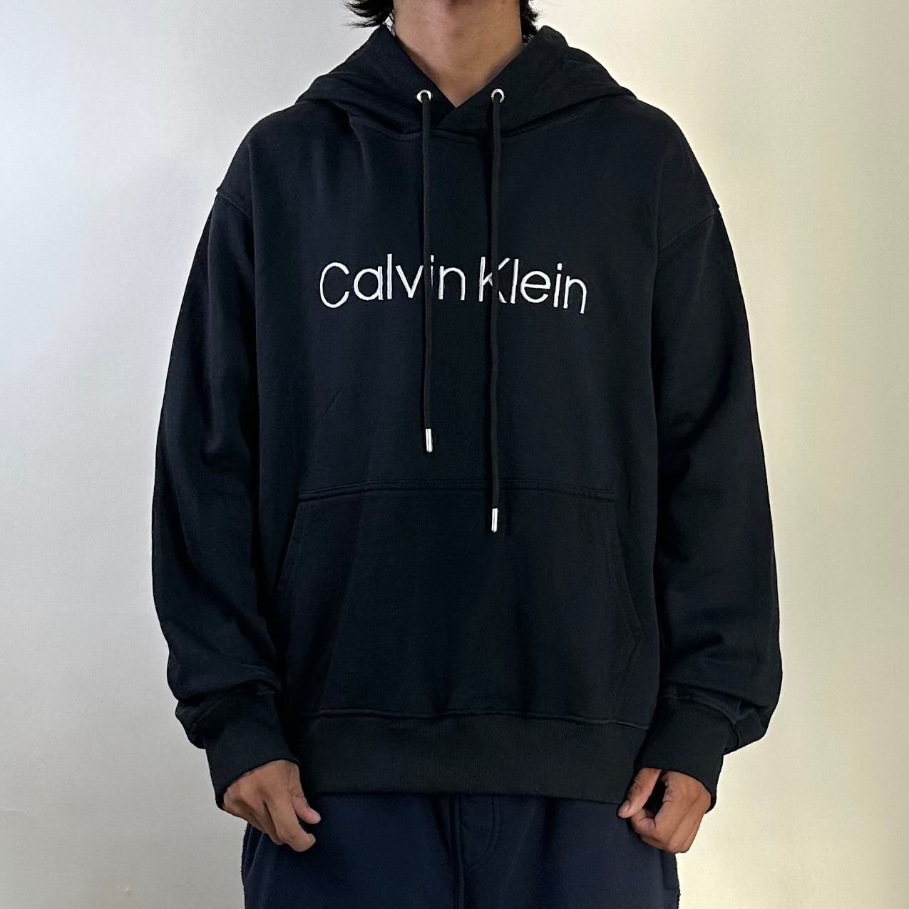 Calvin Klein Hoodie Jacket in Black Size Medium (OFF only)