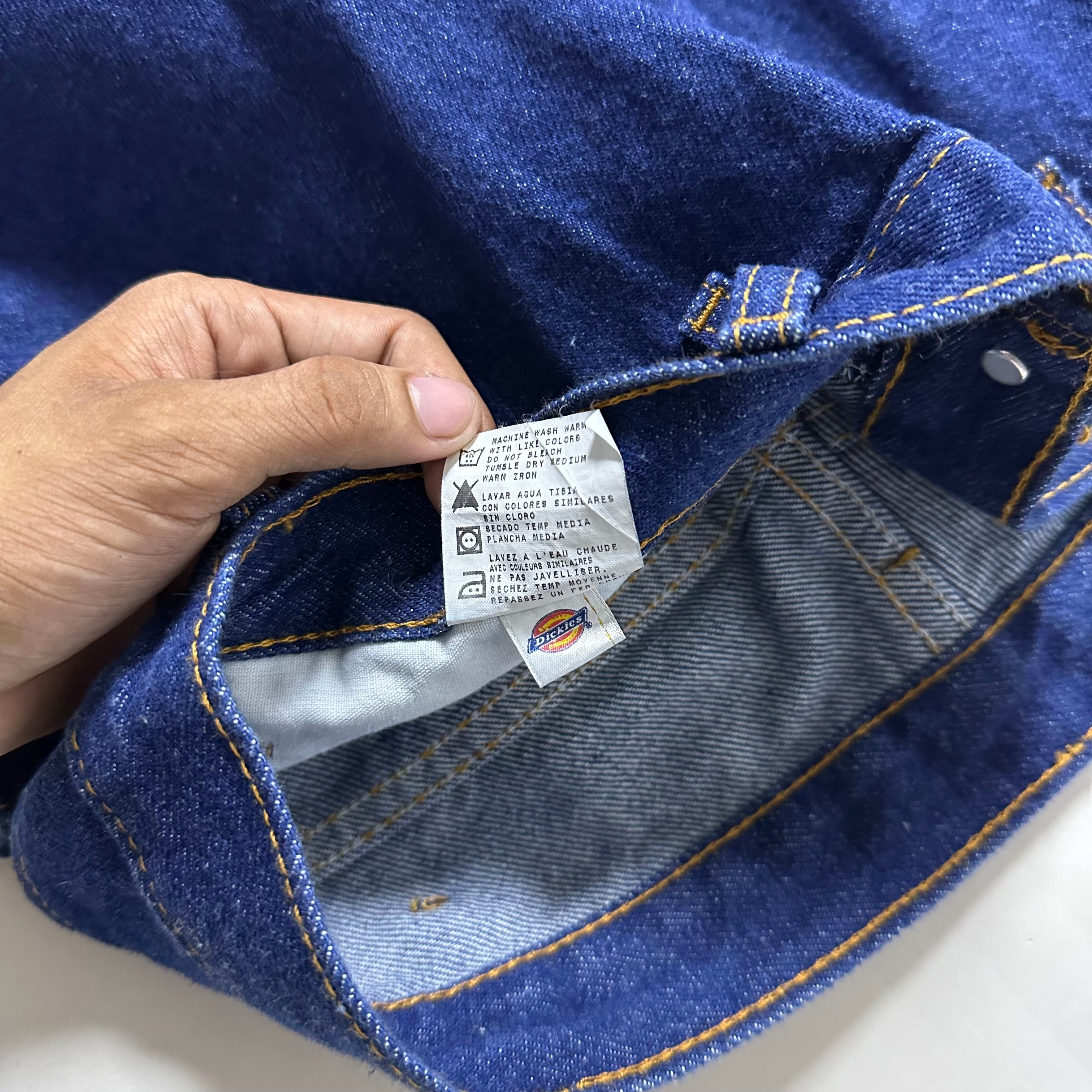 Dickies Regular Fit Denim Pants Size 36