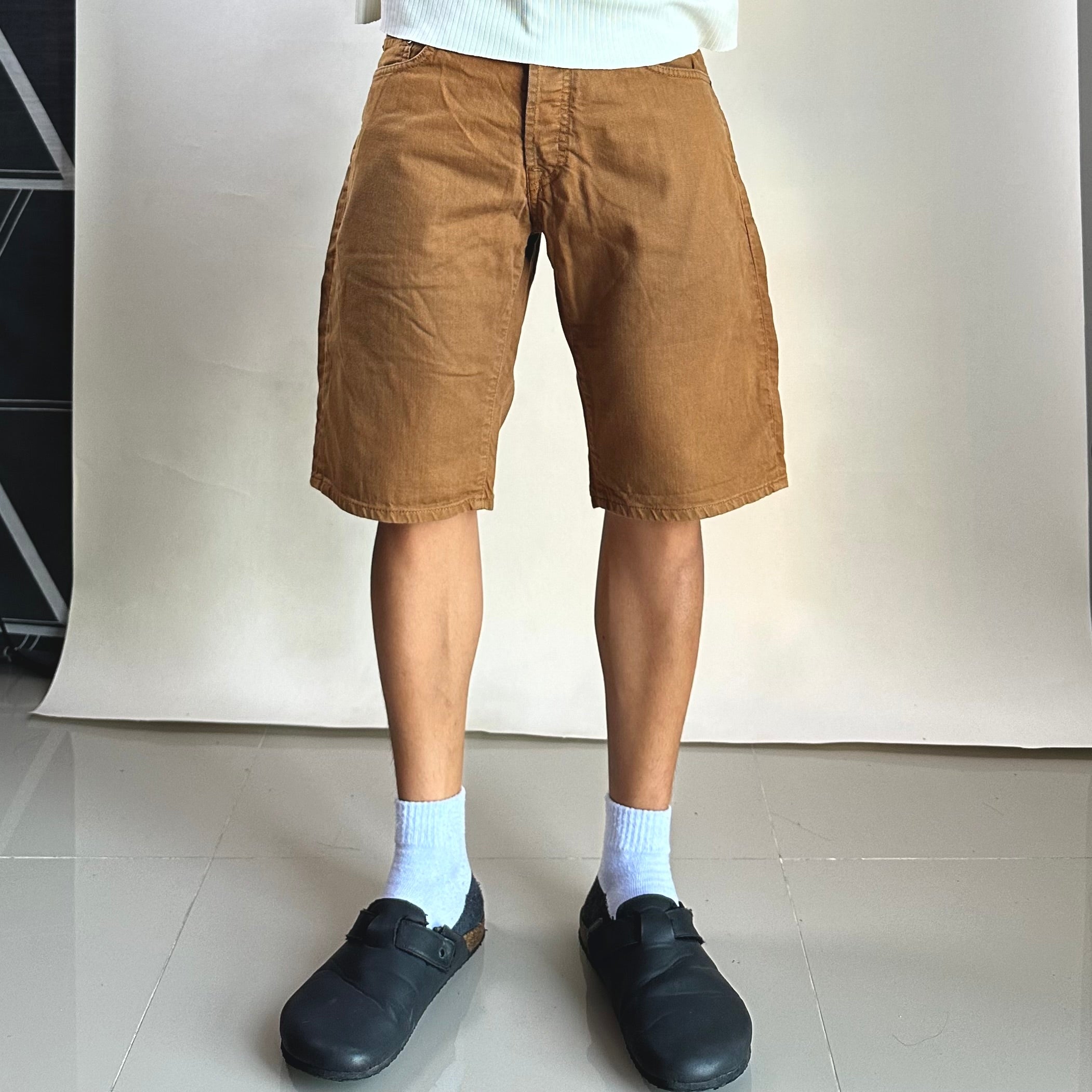 Carhartt WIP Klondike Brown Shorts Size 30