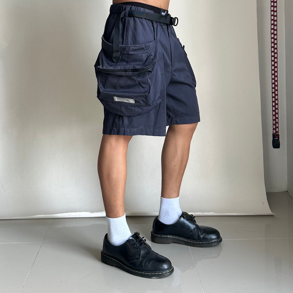 SURGE Utility Cargo Shorts in Dark Navy Blue (Size 28-34)