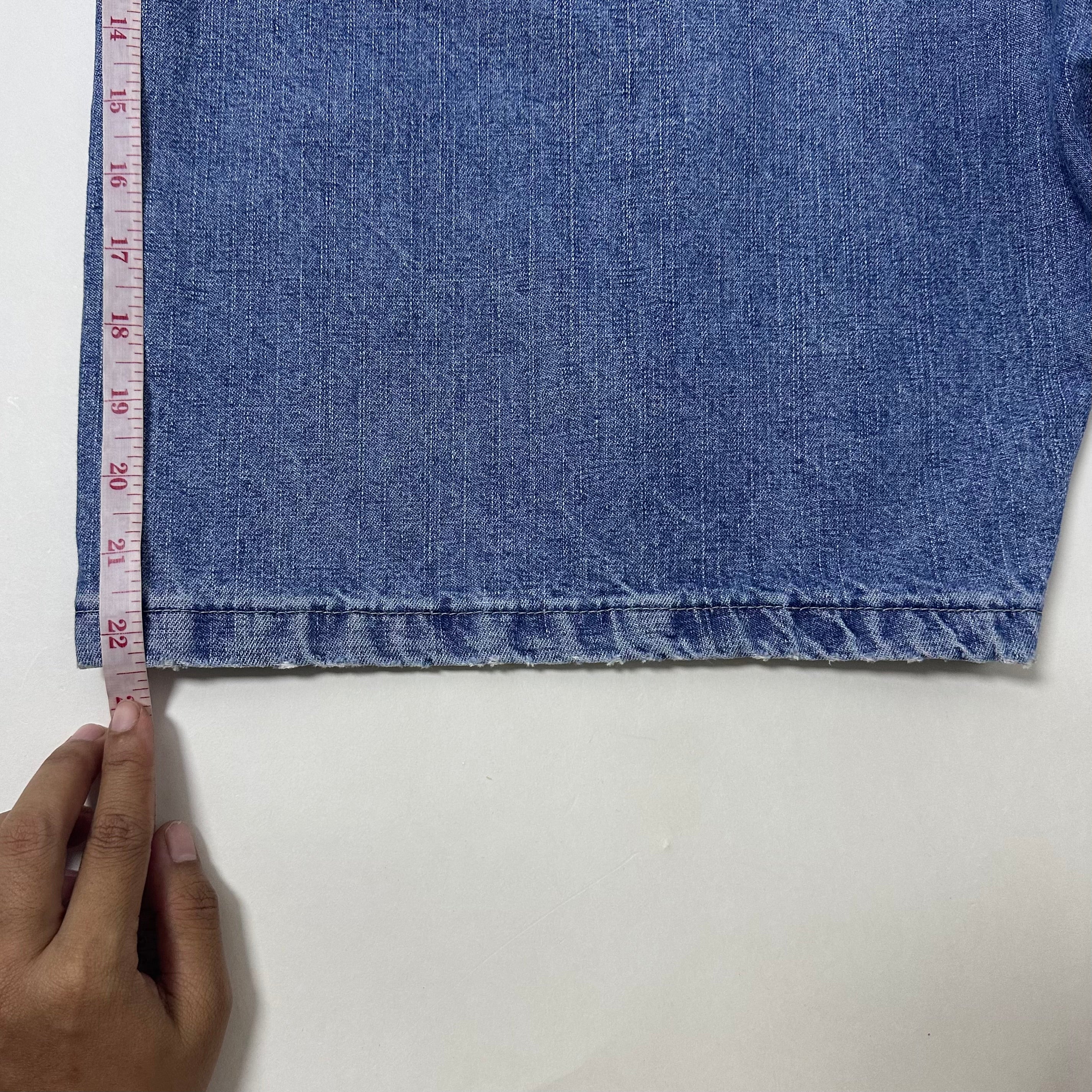Wrangler Light Washed Carpenter Jorts (Size 38) - SOLD