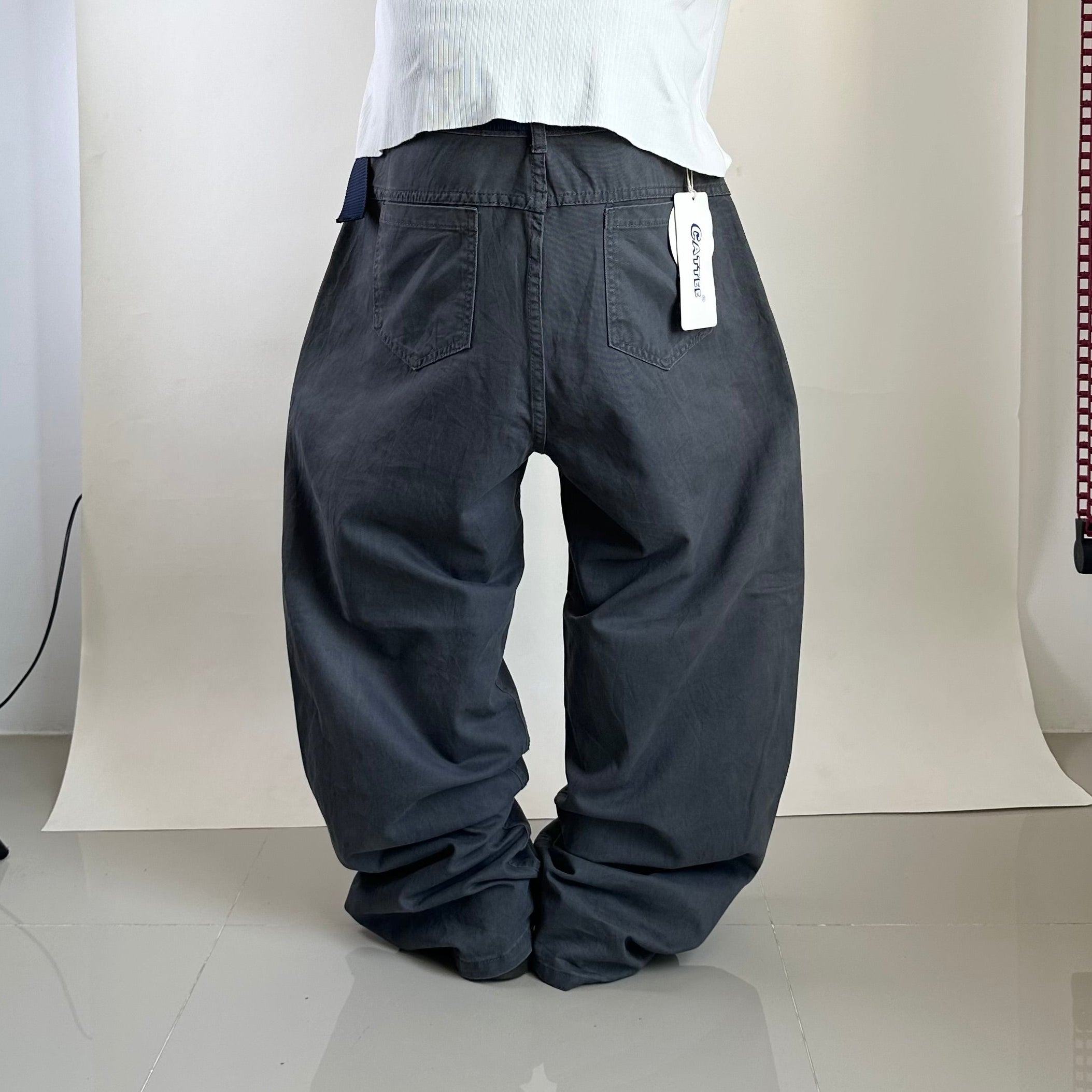 Catteeius Baggy Pants Gray (Size 32-33) - SOLD