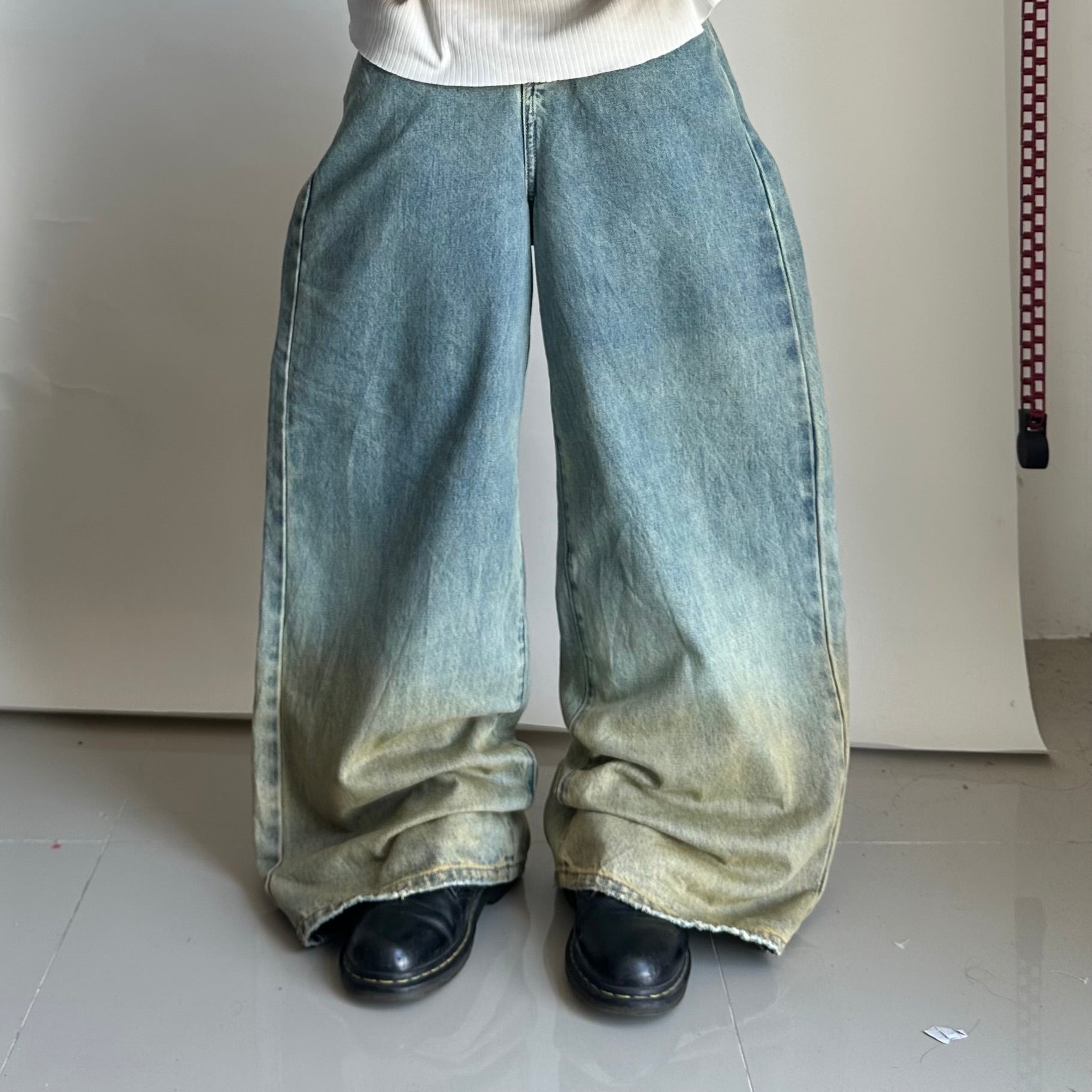 BRAND-NEW ANAN&ANNA Denim Baggy Pants (Size 28)