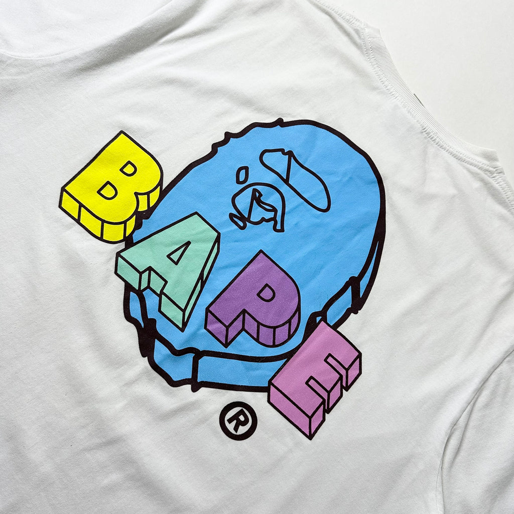 BAPE Popsicle T-Shirt in White (Size 2XL) SOLD