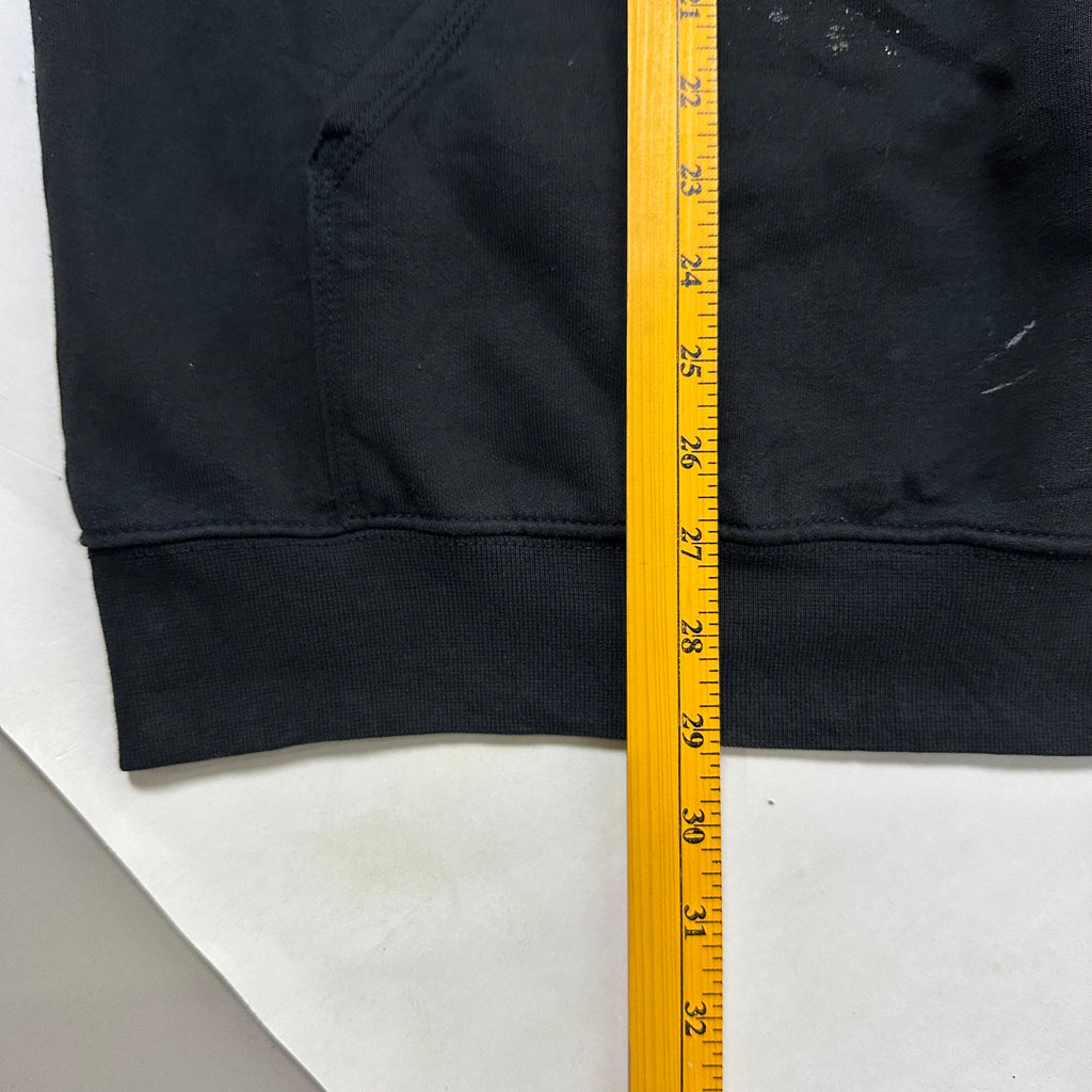 Carhartt Script Hoodie Jacket with Multiple stains in Black (Size Large)