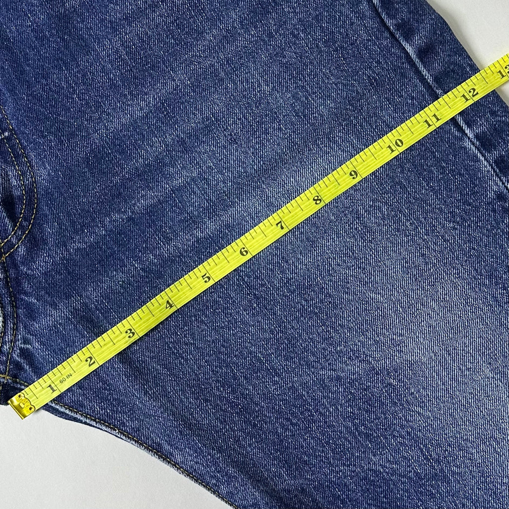 Levi’s 501 Original Fit Jeans Button Fly in Rinse Dark Wash (Size 34)