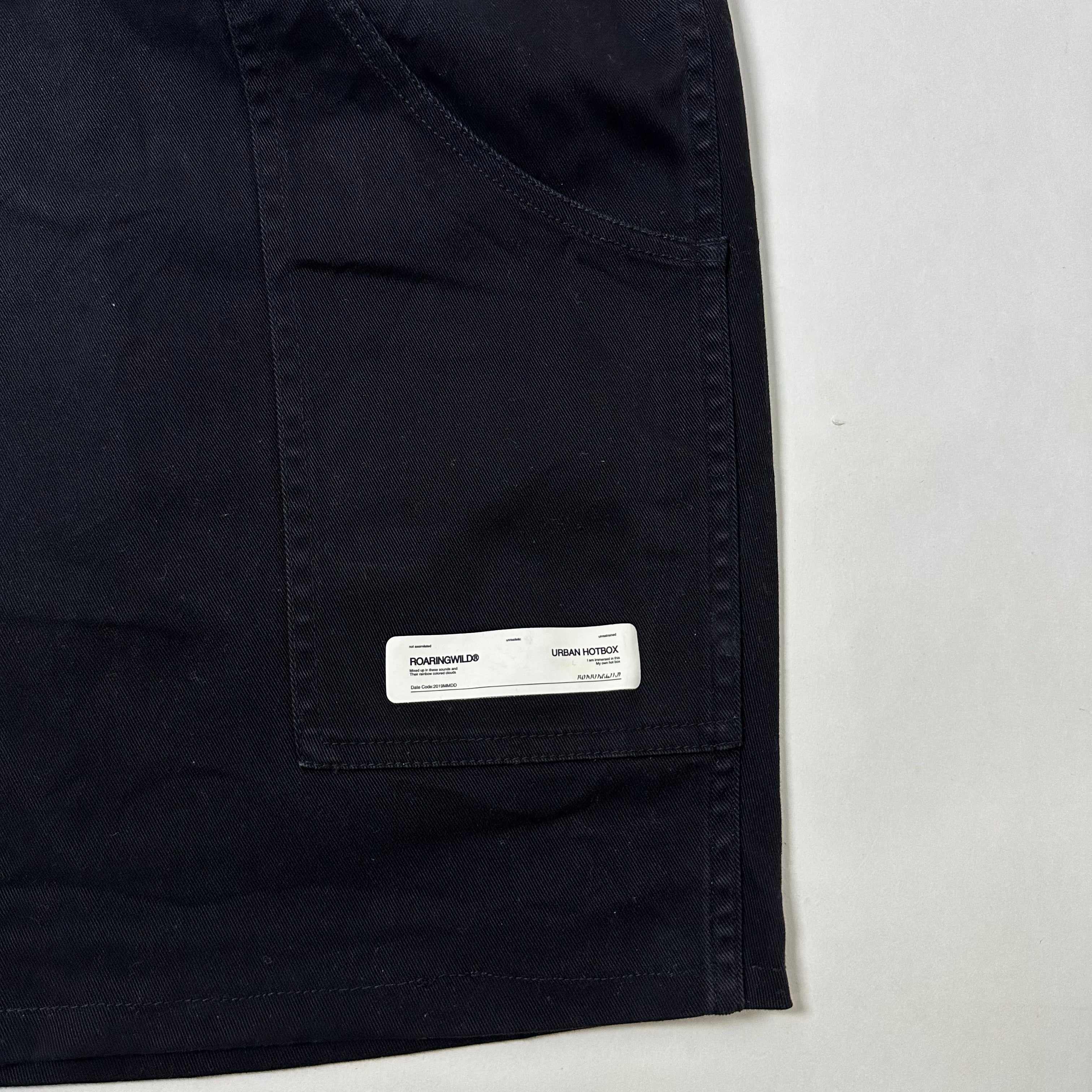 Roaringwild Carpenter Shorts Black (Size 32) - SOLD