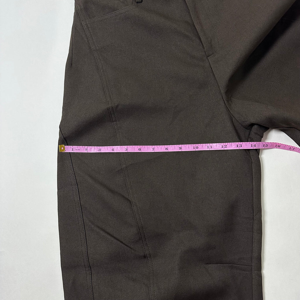 FREITAG Baggy Trousers Pants in Choco Brown (Size 30-31)