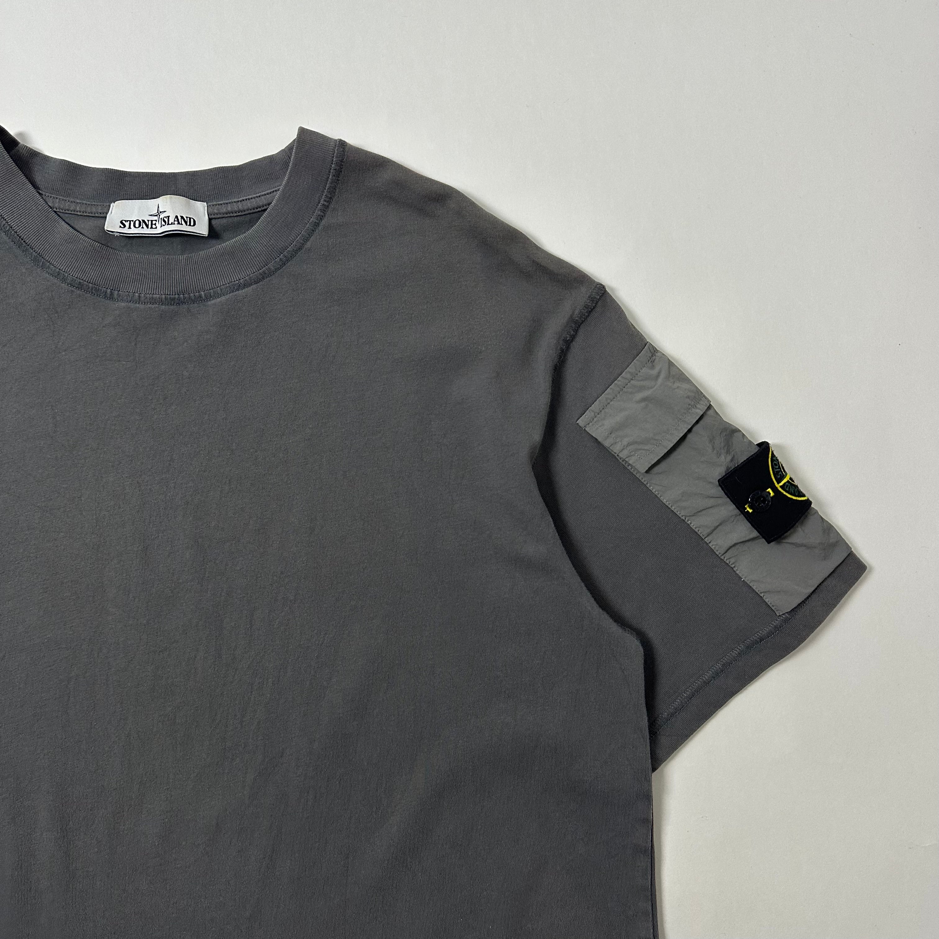 Stone Island Compass T-shirt in Gray Size XL (Best fit Large) OFF only