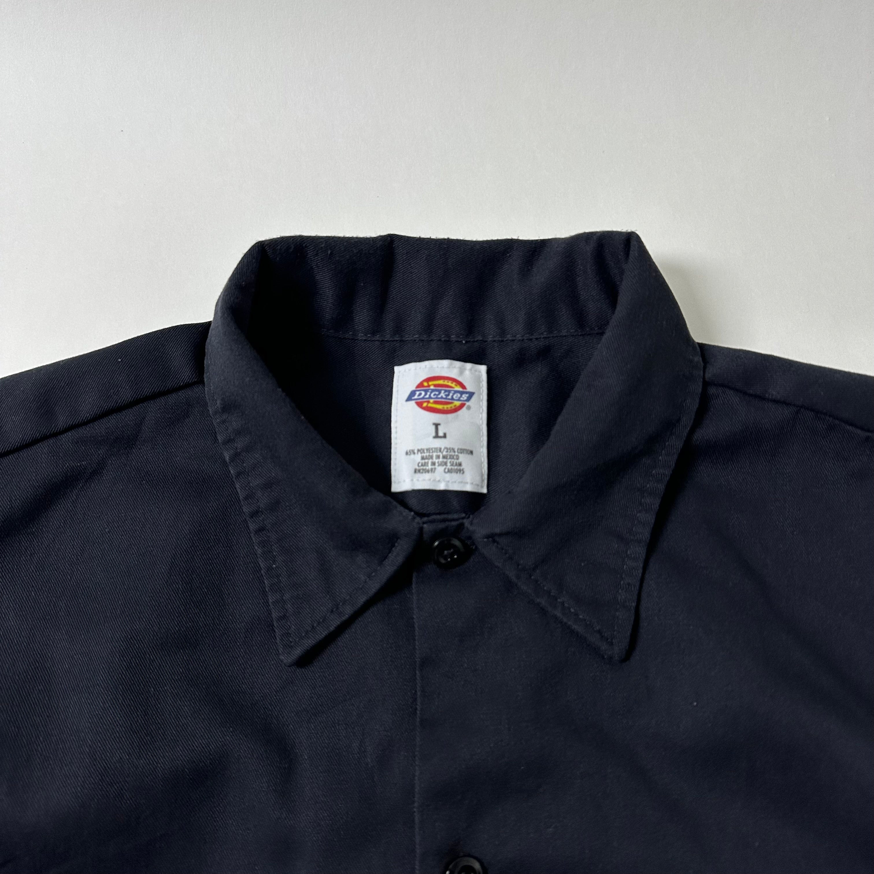 DICKIES Relaxed Fit Long sleeve Shirt in Black (Size Large)