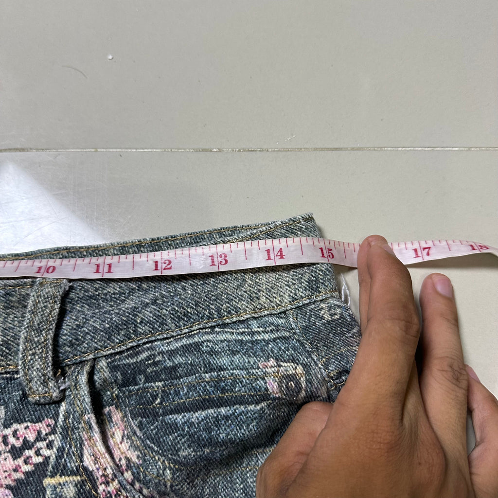Acne Studios Loose-fit Trompe L’oeil Candy Chain Jeans (Size 30) OFF only - SOLD