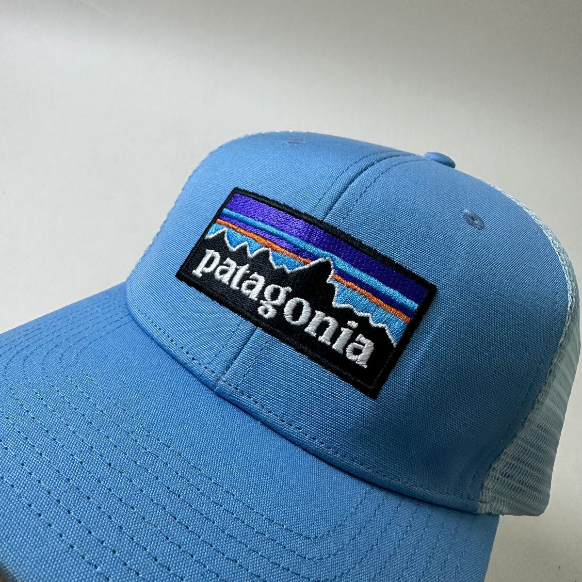 Patagonia P-6 Logo LoPro Trucker Hat in Lago Blue (One Size) — SOLD
