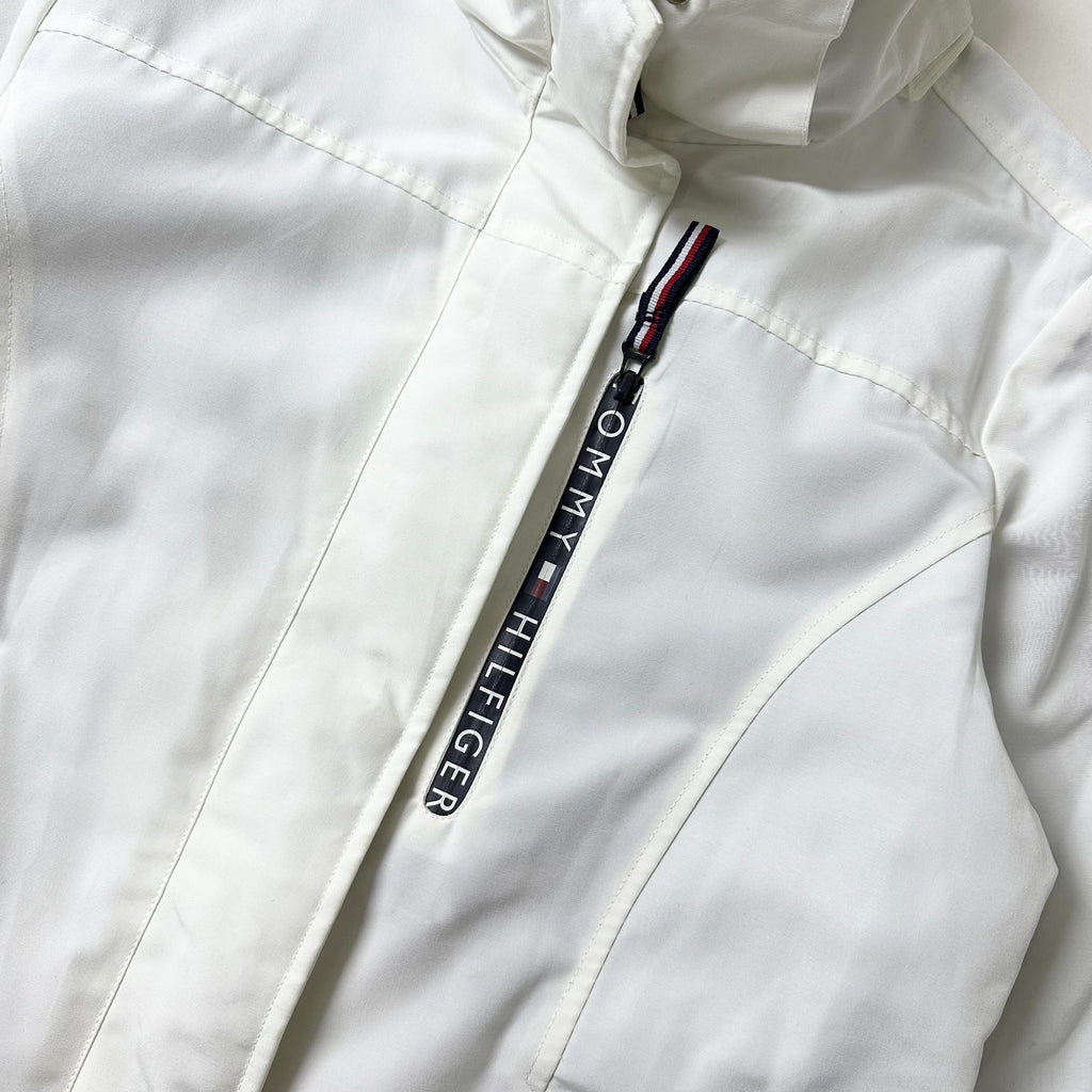 Tommy Hilfiger Women’s 3-in-1 All Weather System Jacket in White (Size Small)