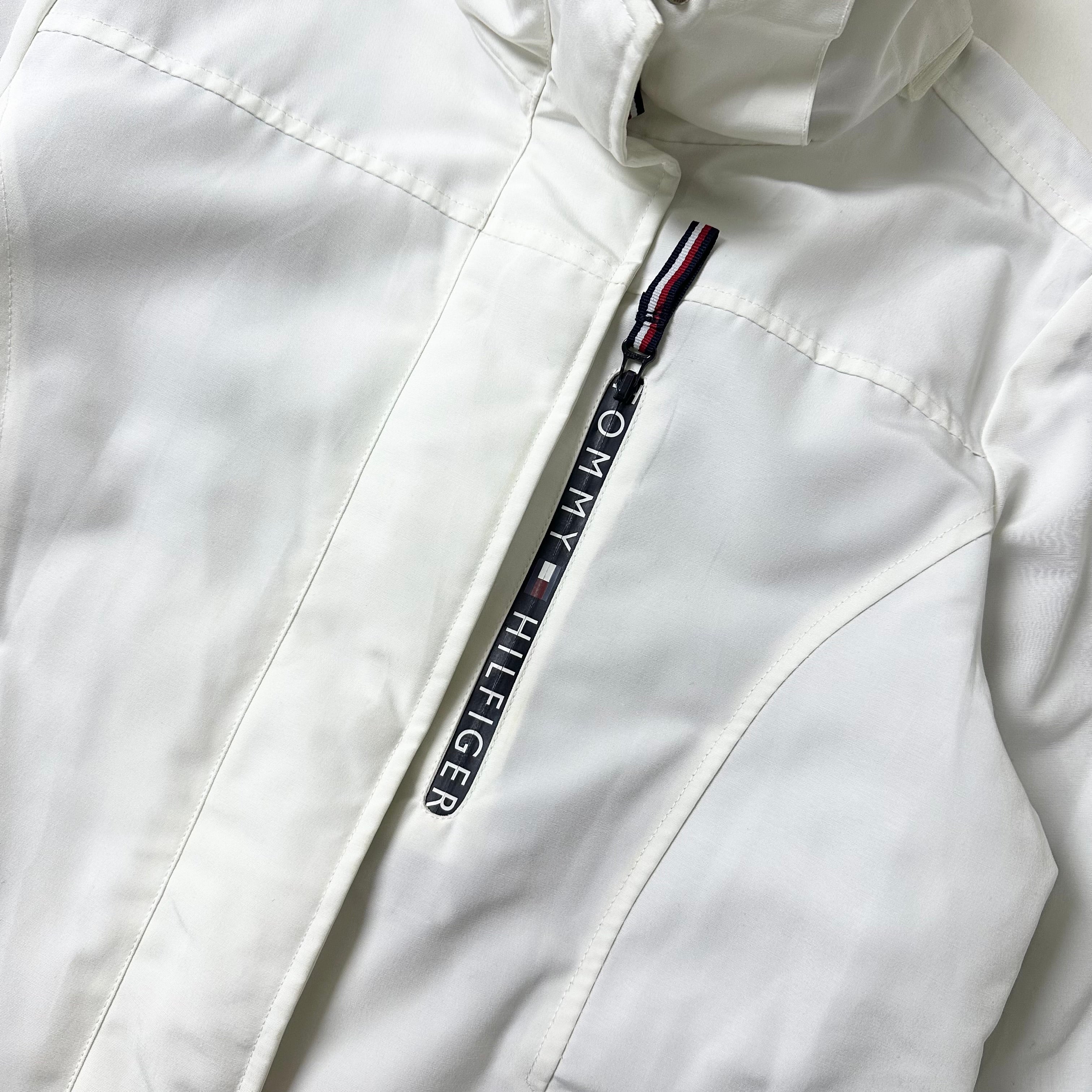 Tommy Hilfiger Women’s 3-in-1 All Weather System Jacket in White (Size Small)