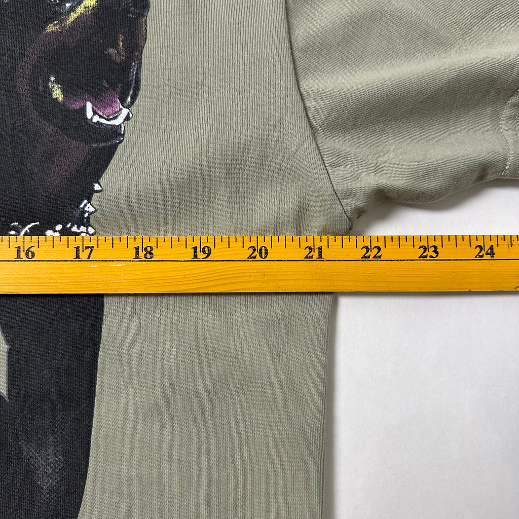 REPRESENT Thoroughbred T-Shirt in Olive Green Size Small (Fits Medium)