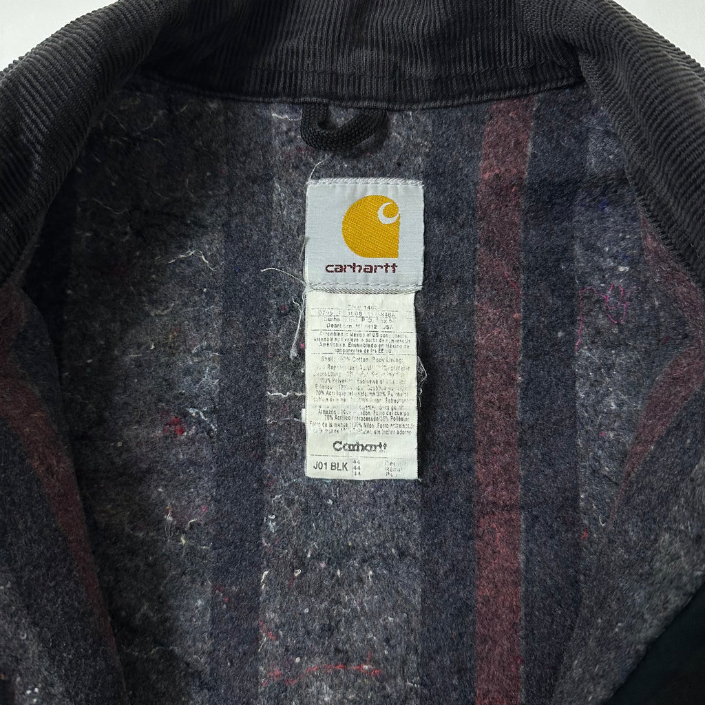 Vintage 2006 Carhartt J01 Detroit Jacket in Black (Size Medium) Boxy Fit