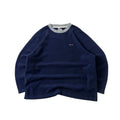 Vintage Tommy Hilfiger Fleece Sweatshirt in Navy Blue (Medium Oversized)