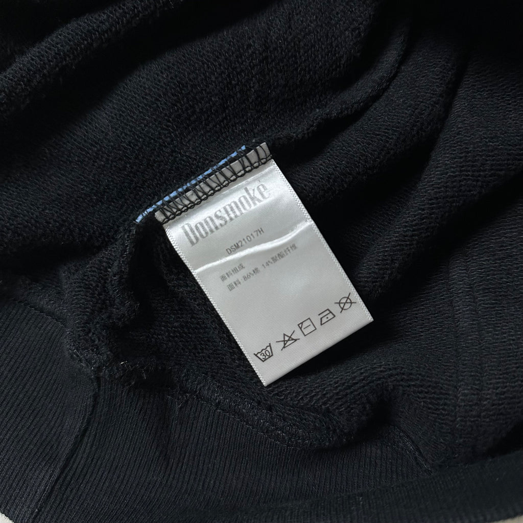 DONSMOKE “I Don’t Smoke” Hoodie Jacket in Black (Size Large) — SOLD