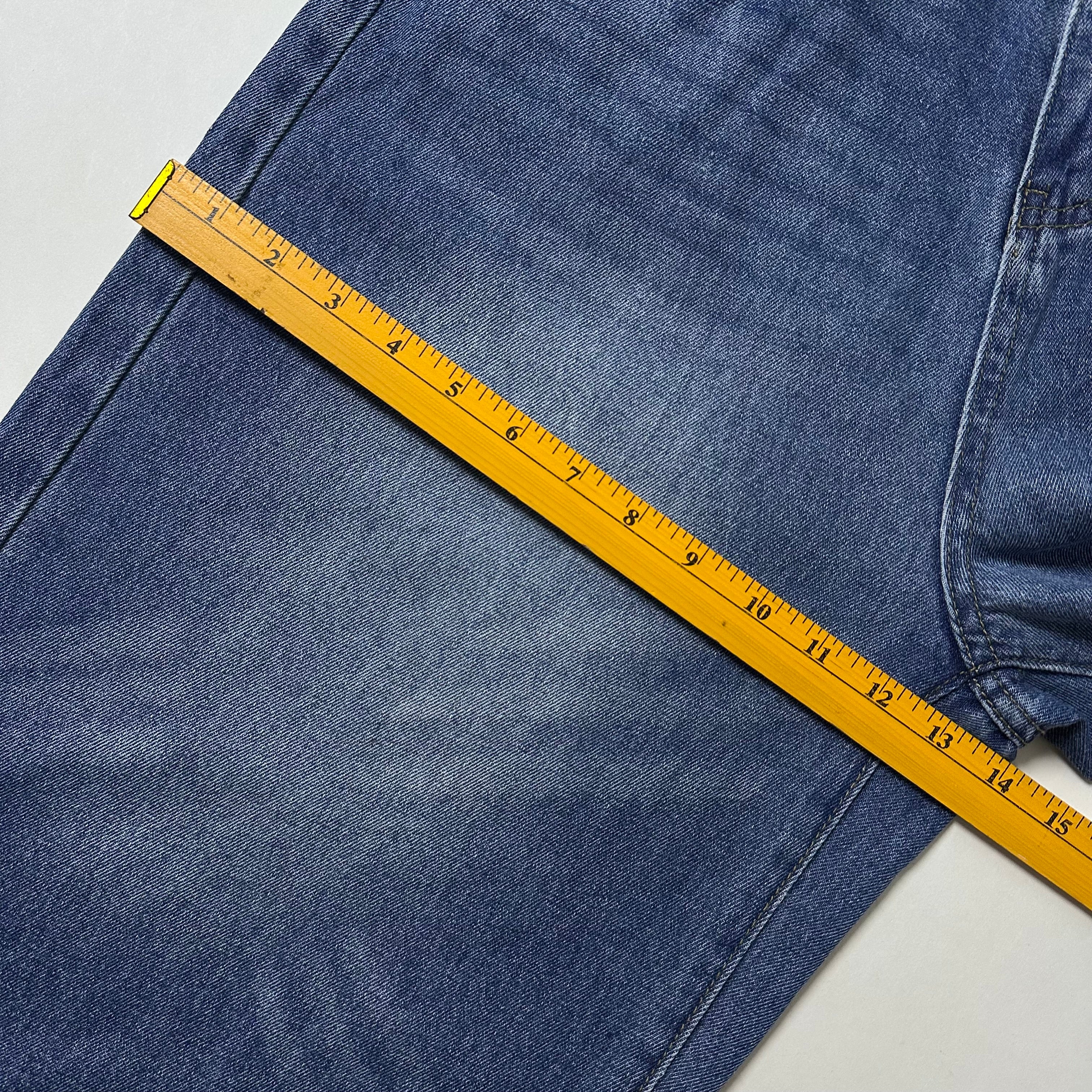 Random Baggy Long Jorts Washed Blue (Size 28)