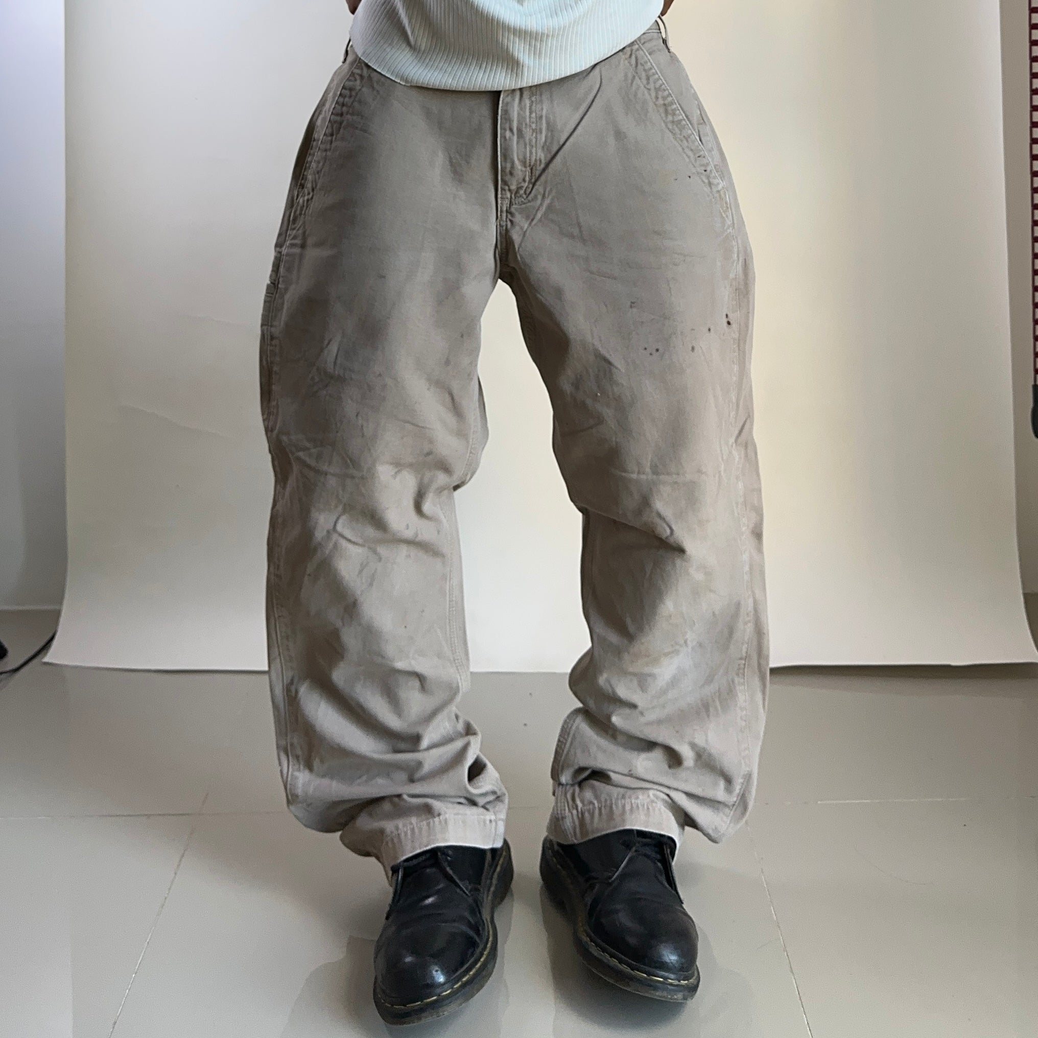Carhartt Relaxed Fit Pants Khaki (Size 32) - SOLD