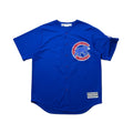 Majestic Chicago Cubs “BAEZ”Baseball Jersey in Royal Blue (Size Large)