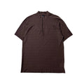 Oakley Emblem Logo Half-zip T-shirt in Choco Brown (Size Large)