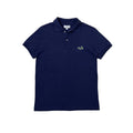 Lacoste Umbrella Crocodile Logo Polo Shirt in Navy (Size Medium)