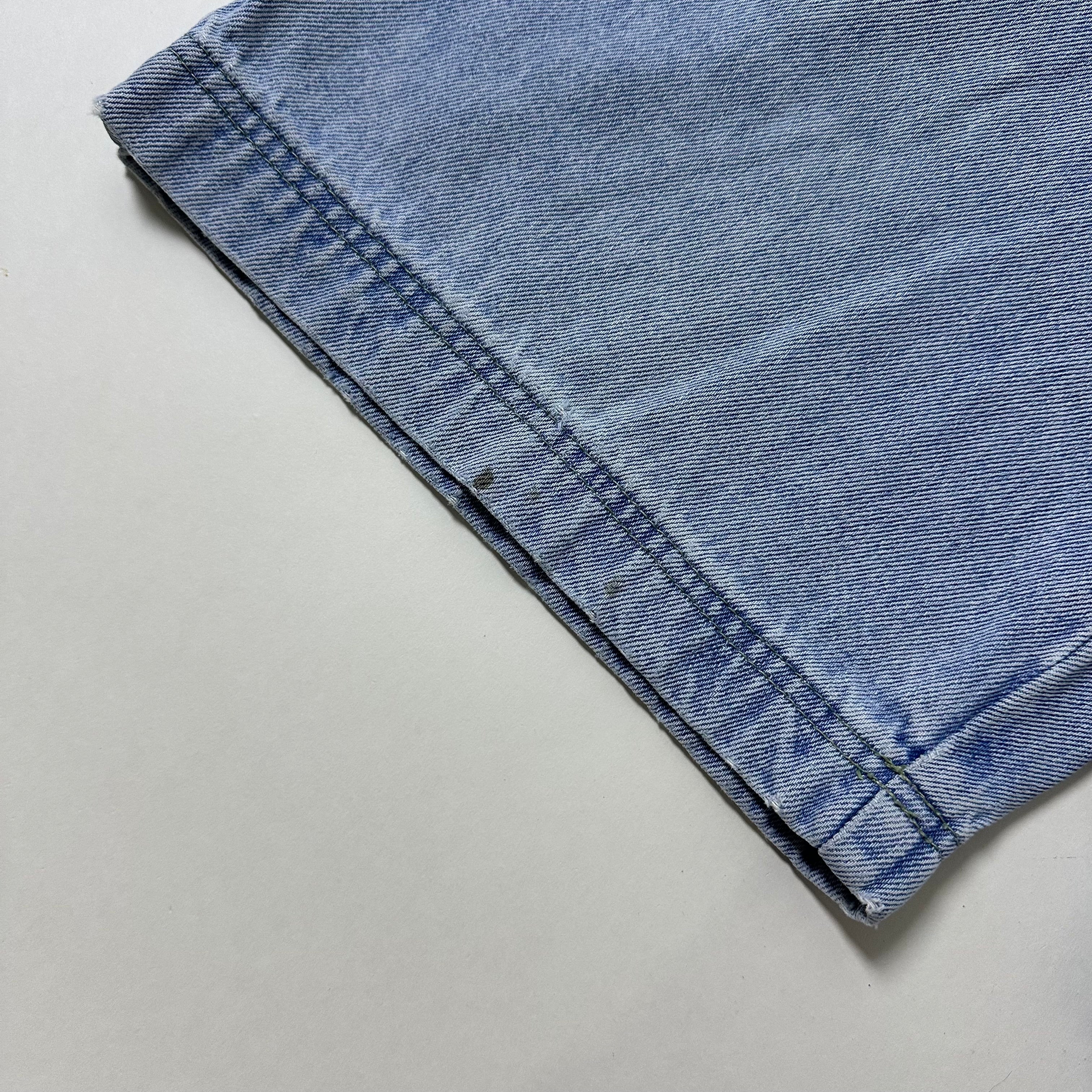 Old Navy Carpenter Jorts Light Washed (Size 34)