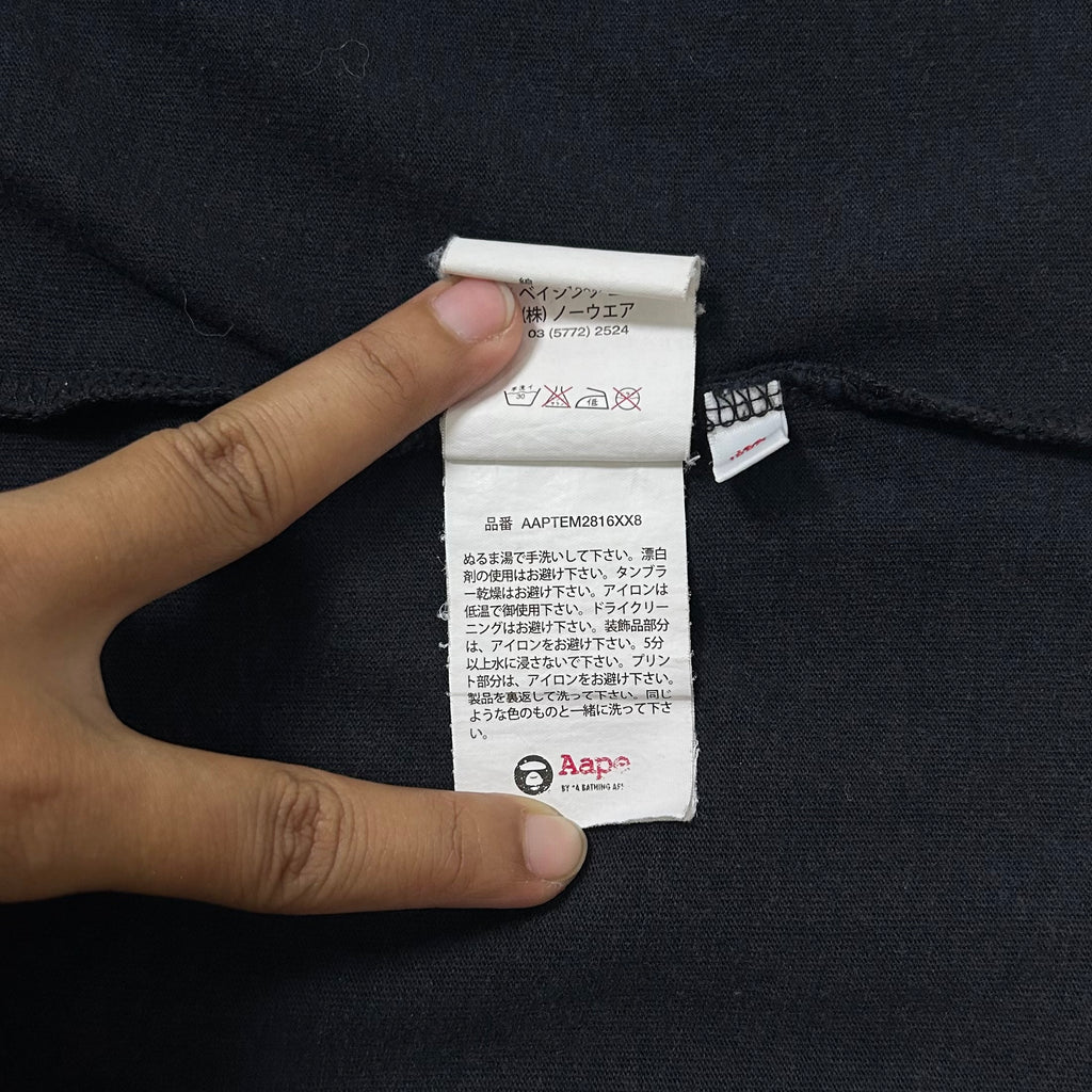 AAPE by A Bathing Ape T-shirt Black (Size XL) - SOLD