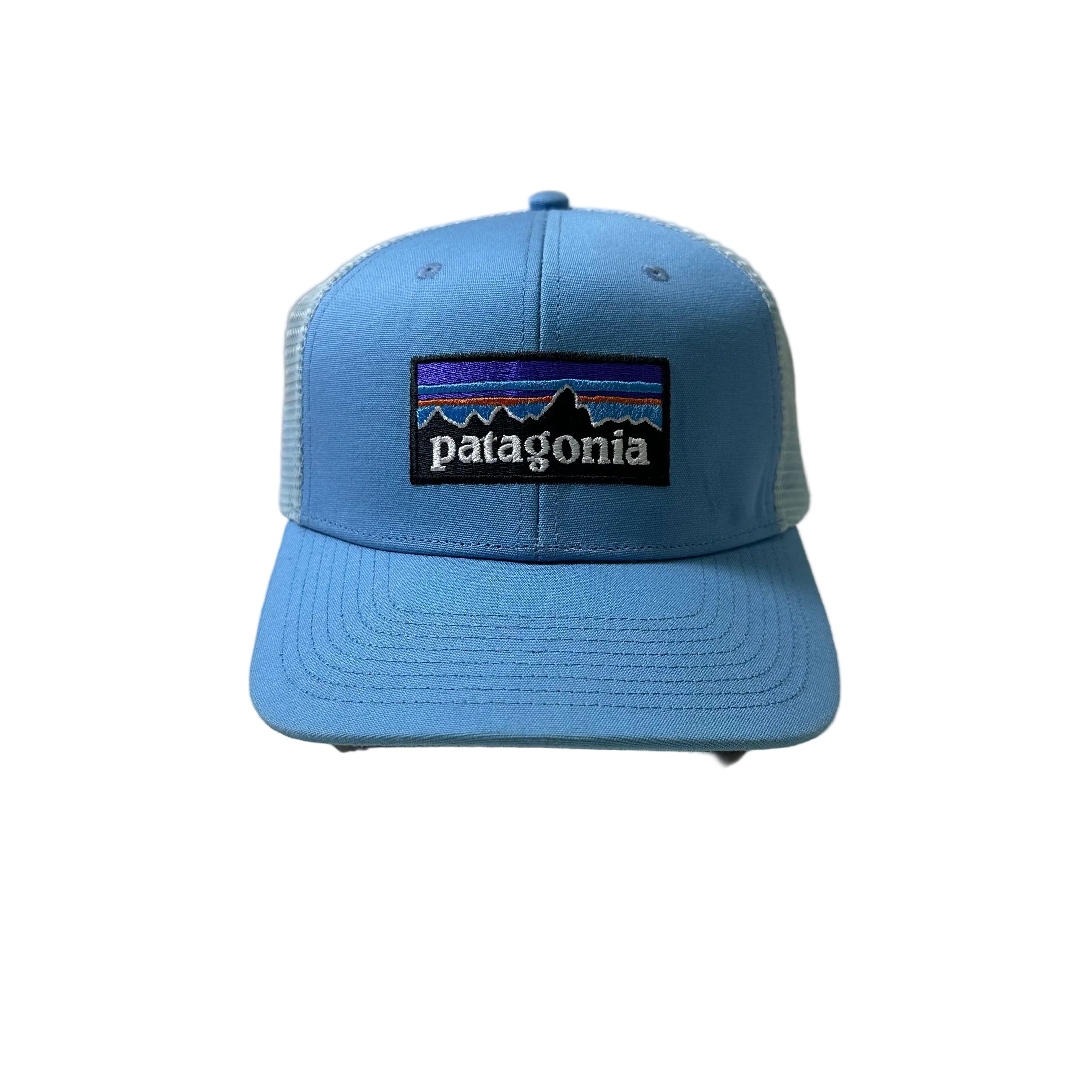 Patagonia P-6 Logo LoPro Trucker Hat in Lago Blue (One Size) — SOLD