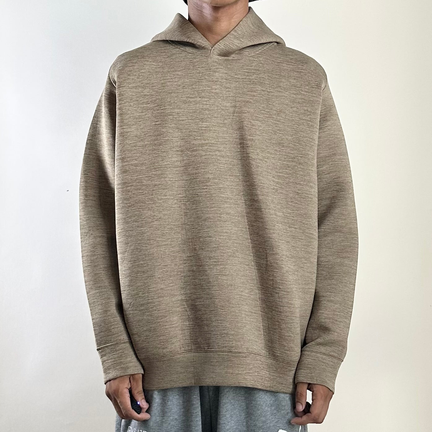 Uniqlo Ultra Dry Stretch Pullover Hoodie in Natural Color (Size Large) — SOLD
