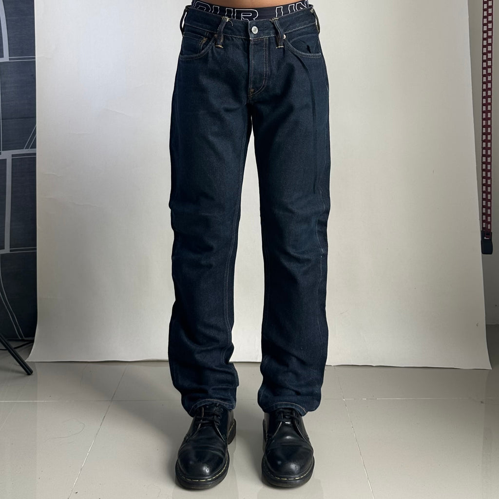EVISU Heritage Kamon Seagull Selvedge Denim Jeans (Size 30)