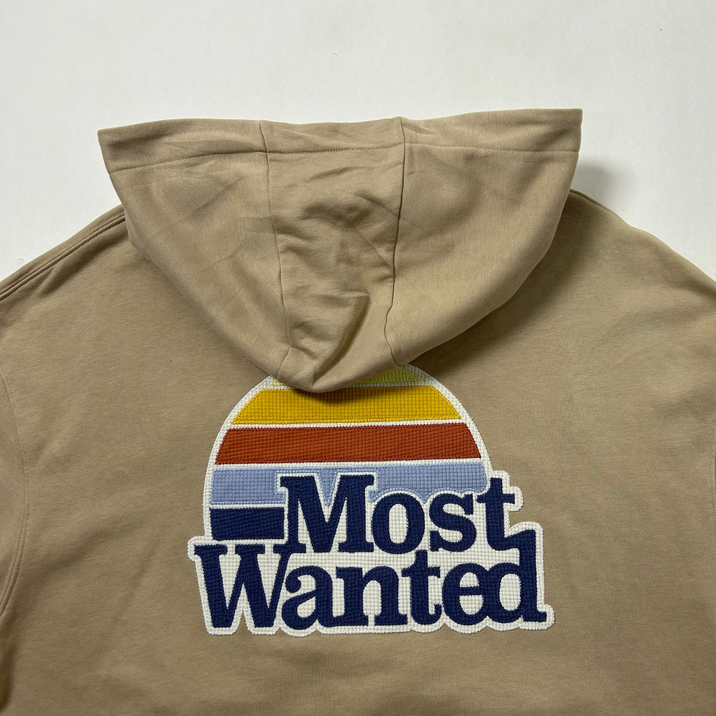 Most Wanted Hoodie Jacket Beige (Size Large) - SOLD