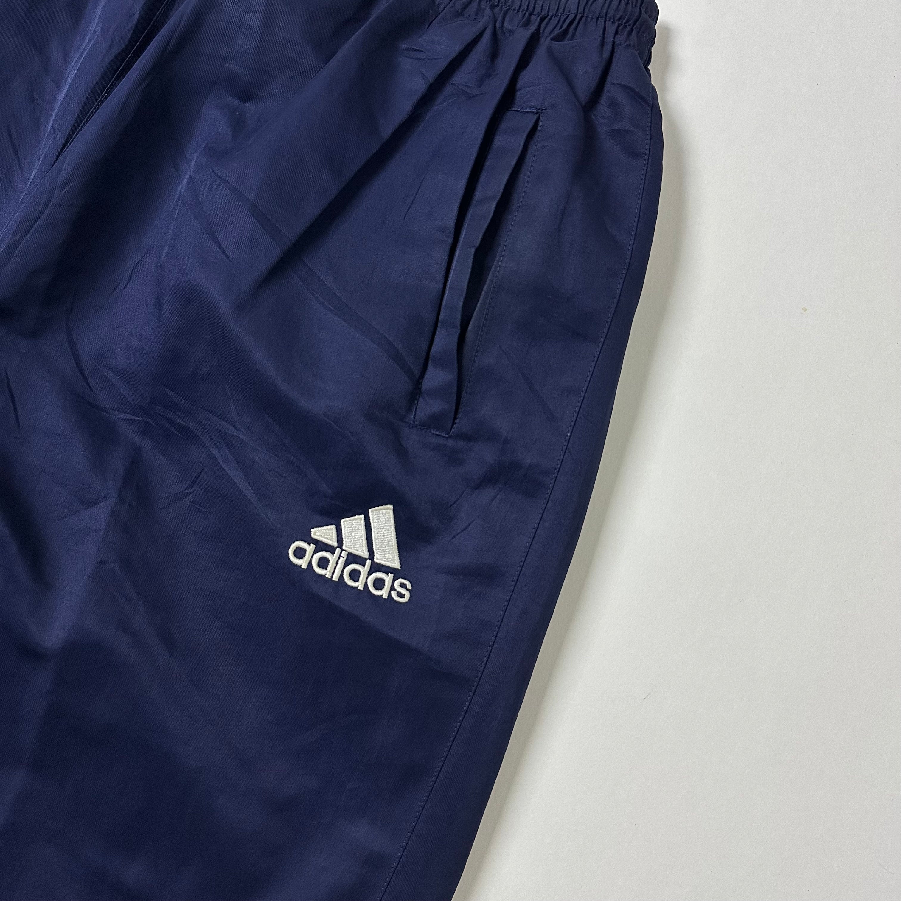 Vintage Y2K Adidas Track Pants in Navy Blue (30-38)
