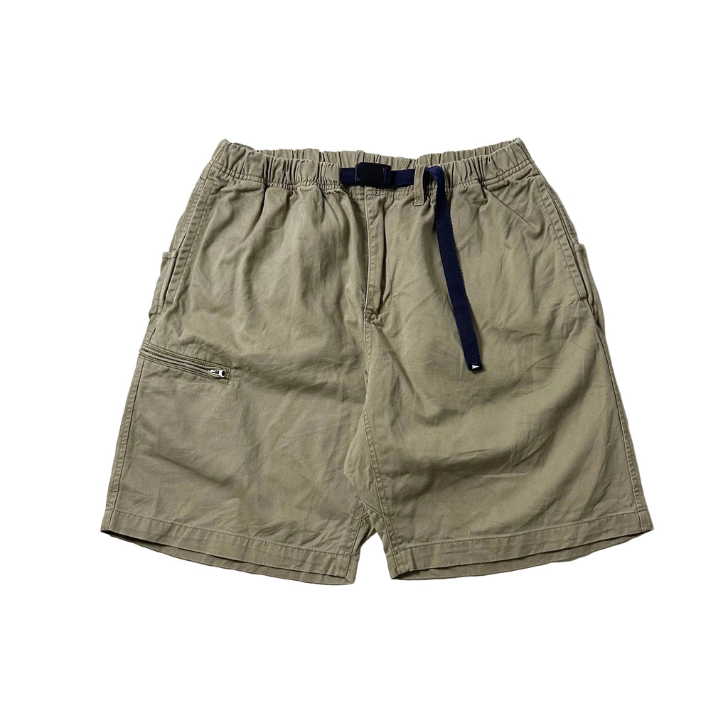 Pilgrim Surf Supply Charlotte Twill Climbing Shorts in Khaki (Size 30)