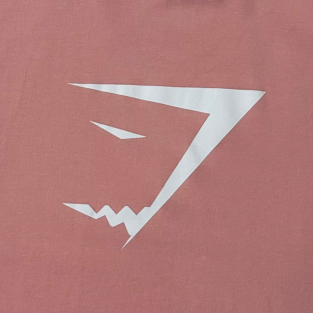 Gymshark Sharkhead Infill T-shirt in Pastel Pink (Size Small)