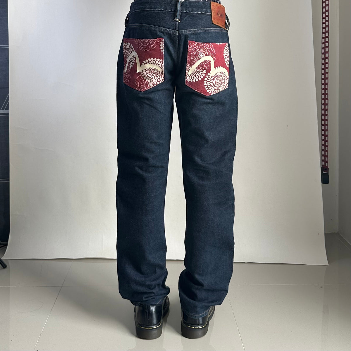 EVISU Heritage Kamon Seagull Selvedge Denim Jeans (Size 30)
