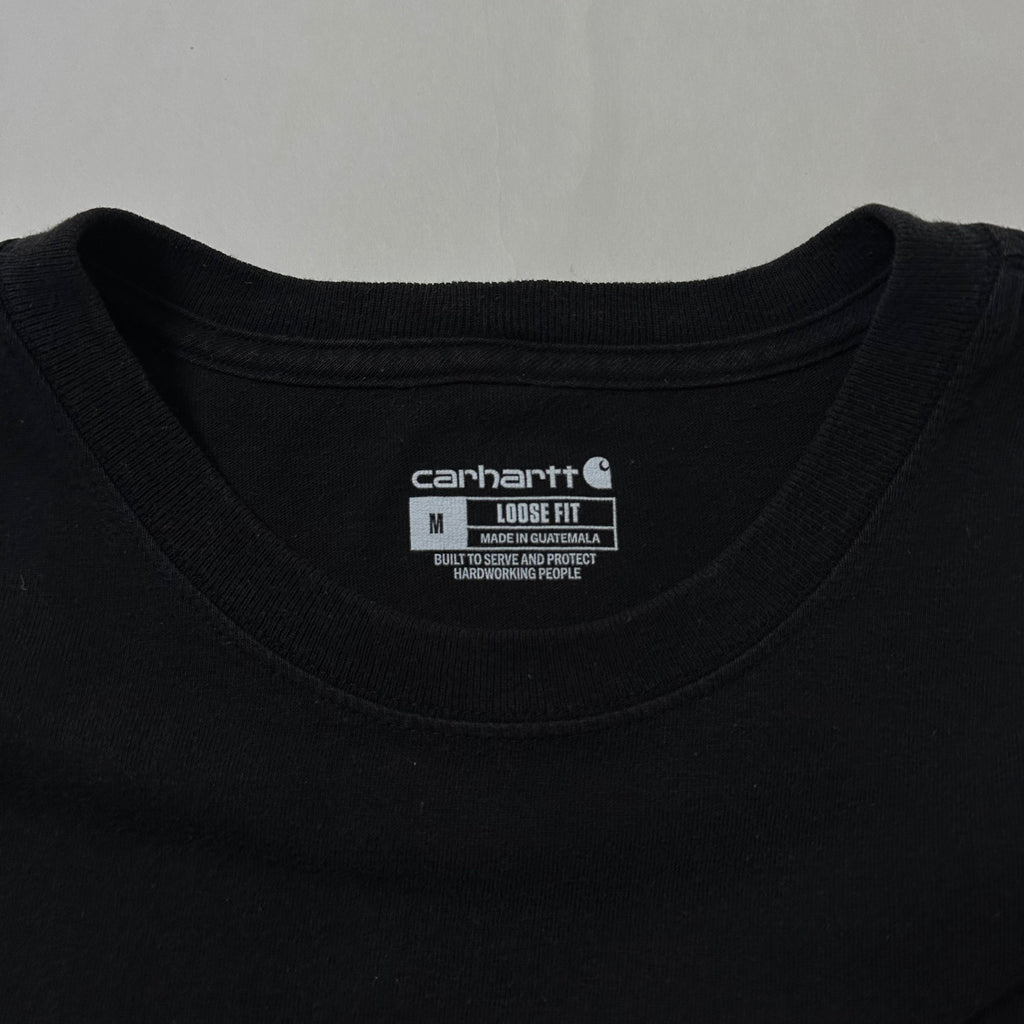 Carhartt K87 Pocket T-shirt Black Size Medium (Fits Large) - SOLD